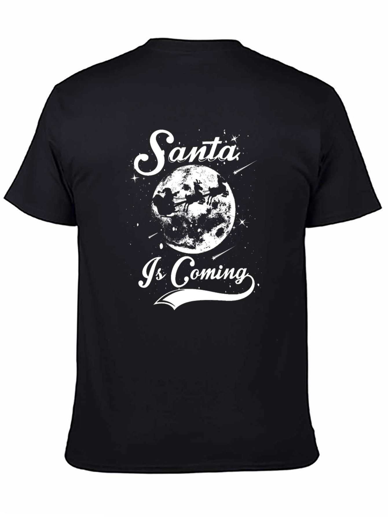 Santa Is Coming Christmas T-Shirt