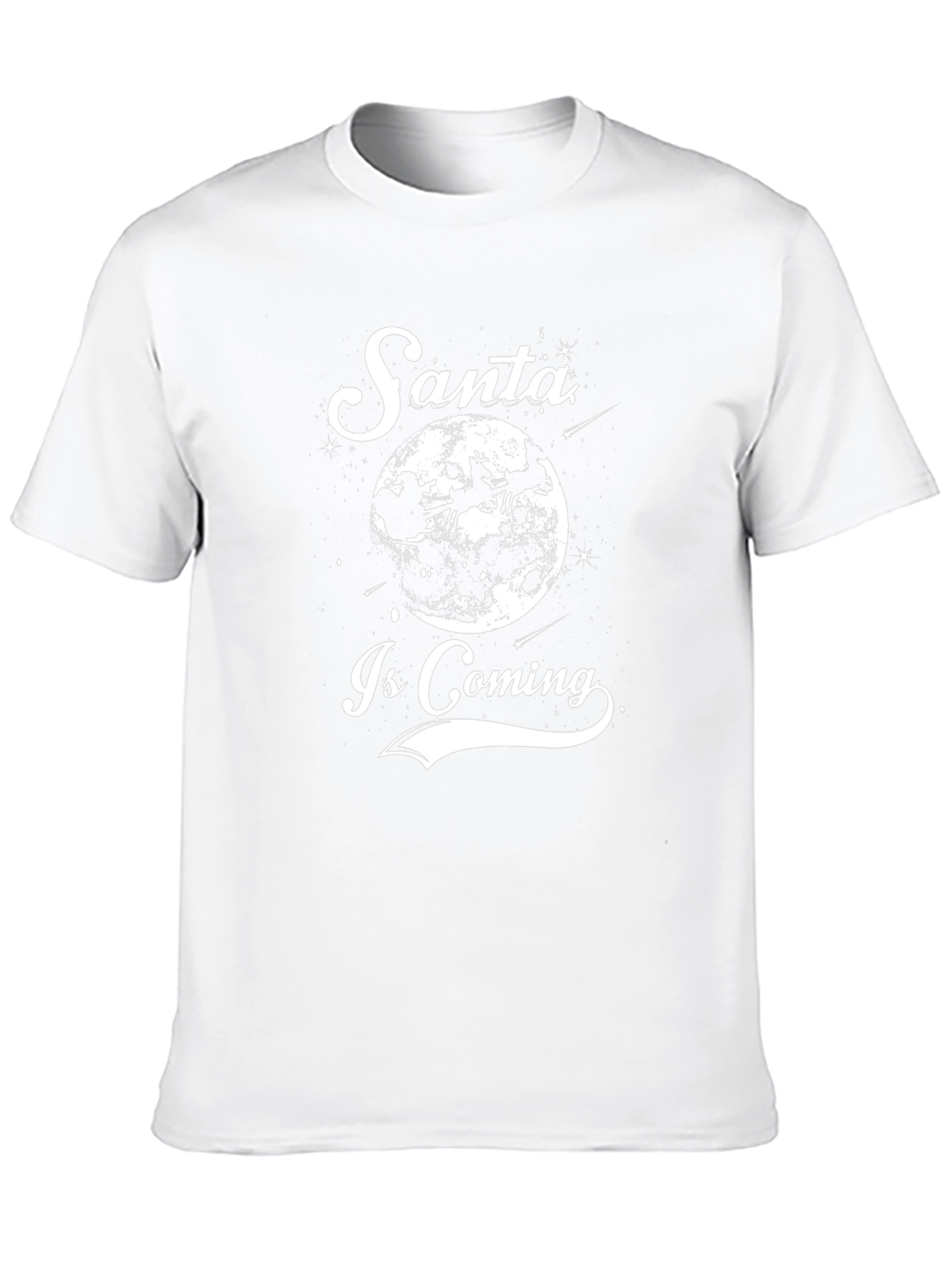 Santa Is Coming Christmas T-Shirt