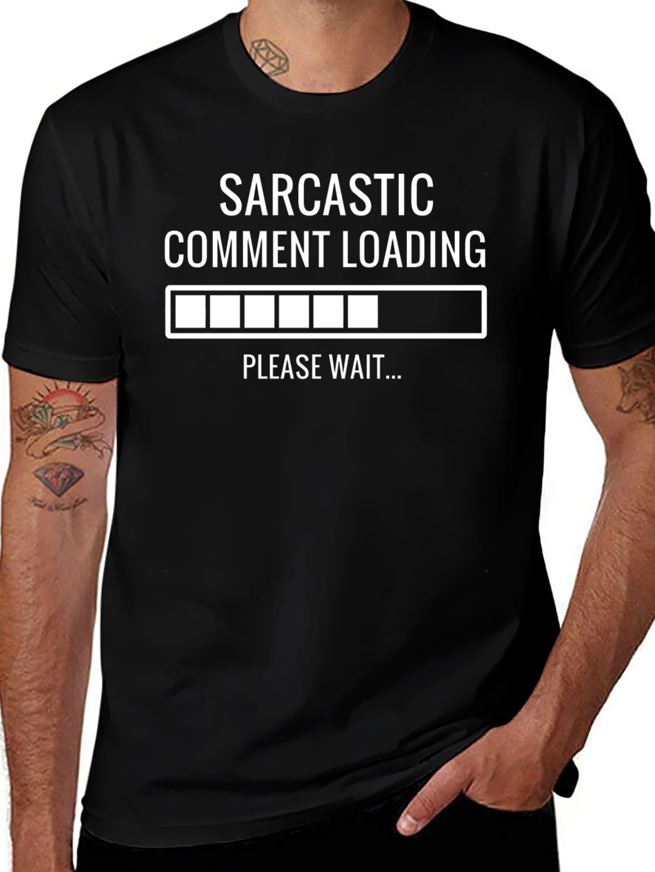 Sarcastic Comment Loading Funny T-Shirt