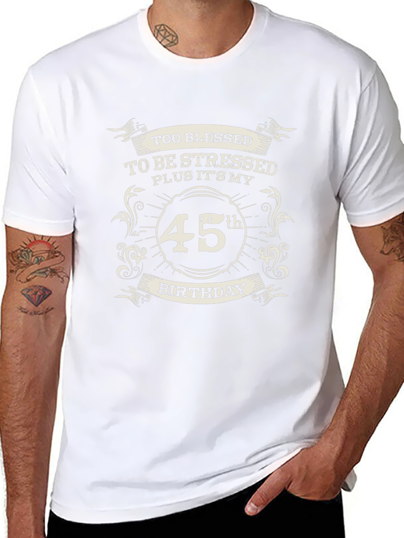 45th Birthday Blessed T-Shirt
