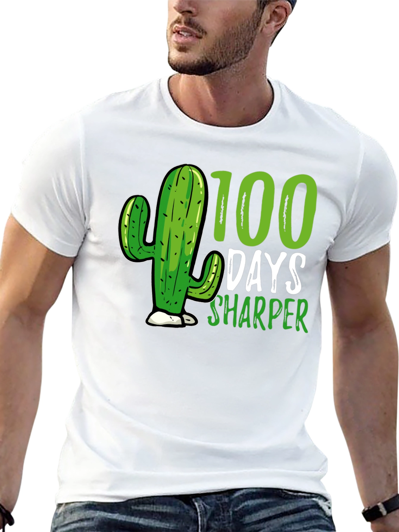 100 Days Sharper Cactus T-Shirt