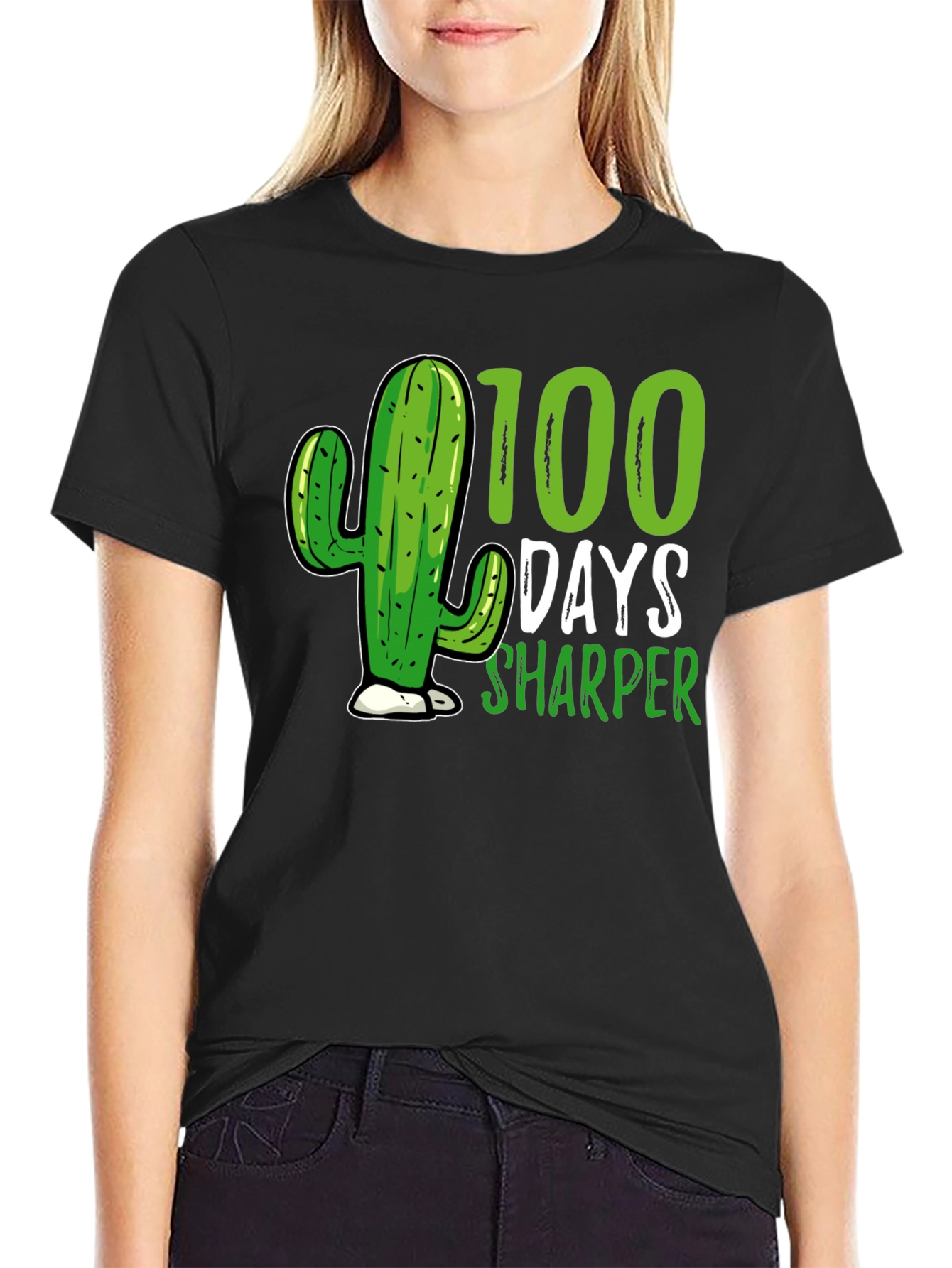 100 Days Sharper Cactus T-Shirt