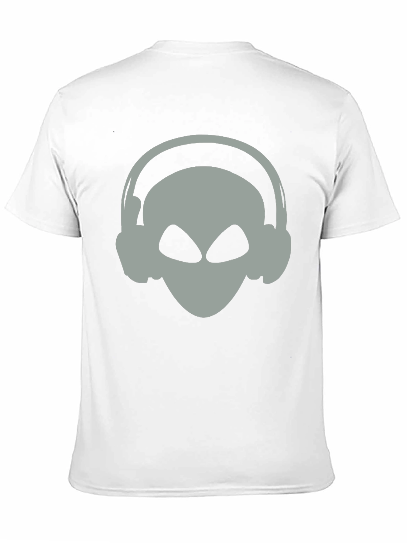 Alien DJ T-Shirt - Black Cotton Blend Tee