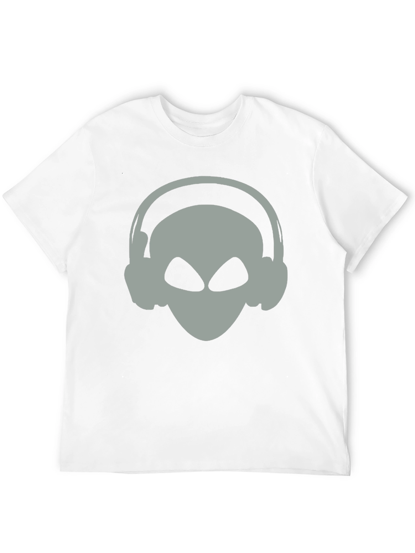 Alien DJ T-Shirt - Black Cotton Blend Tee