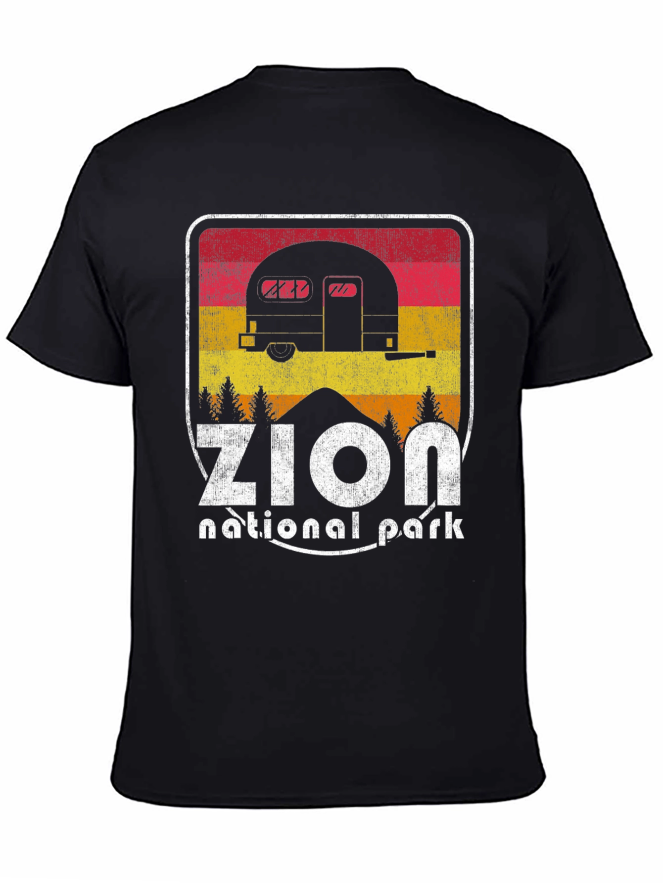 Zion National Park Retro Camper T-Shirt