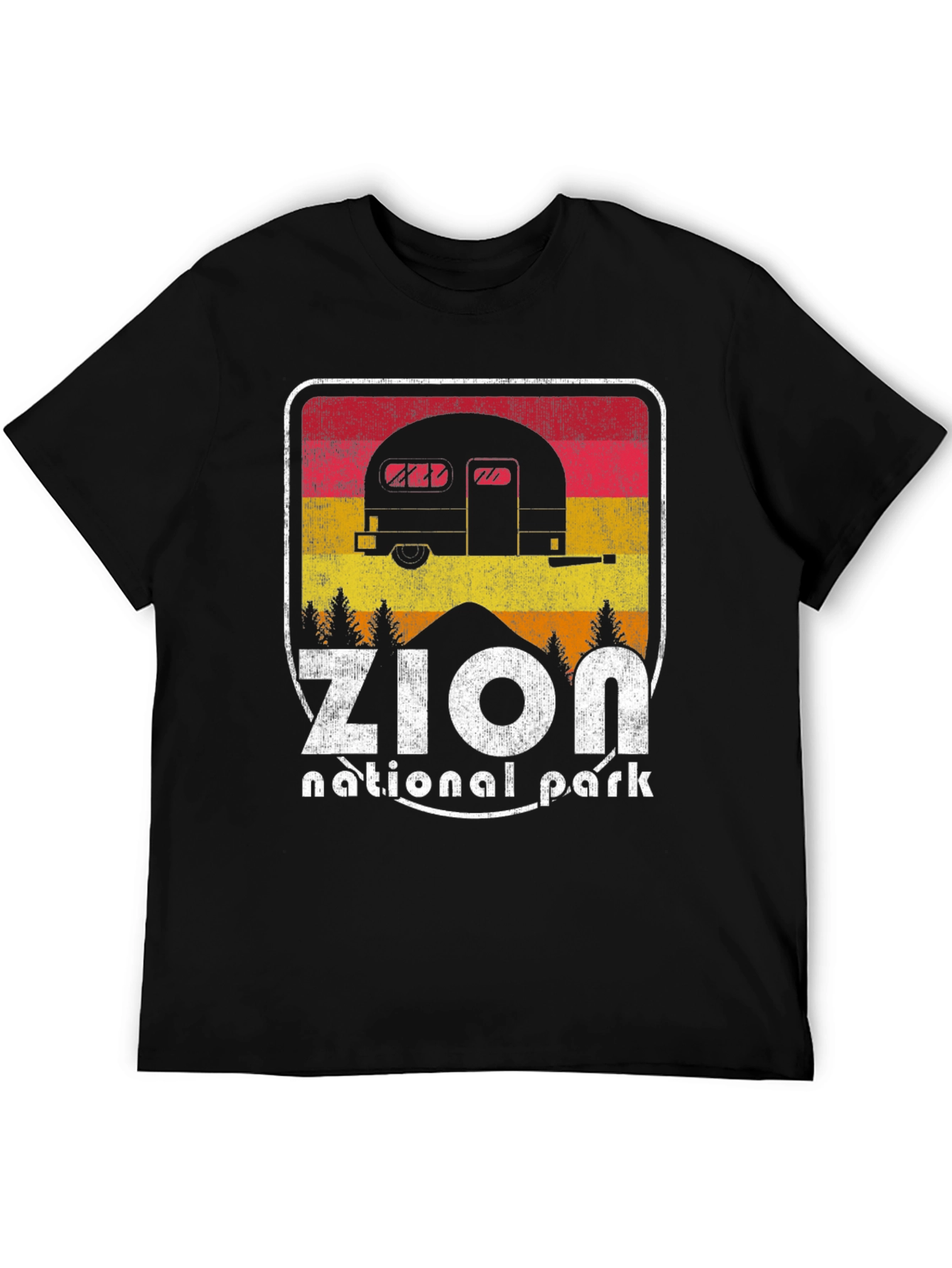 Zion National Park Retro Camper T-Shirt