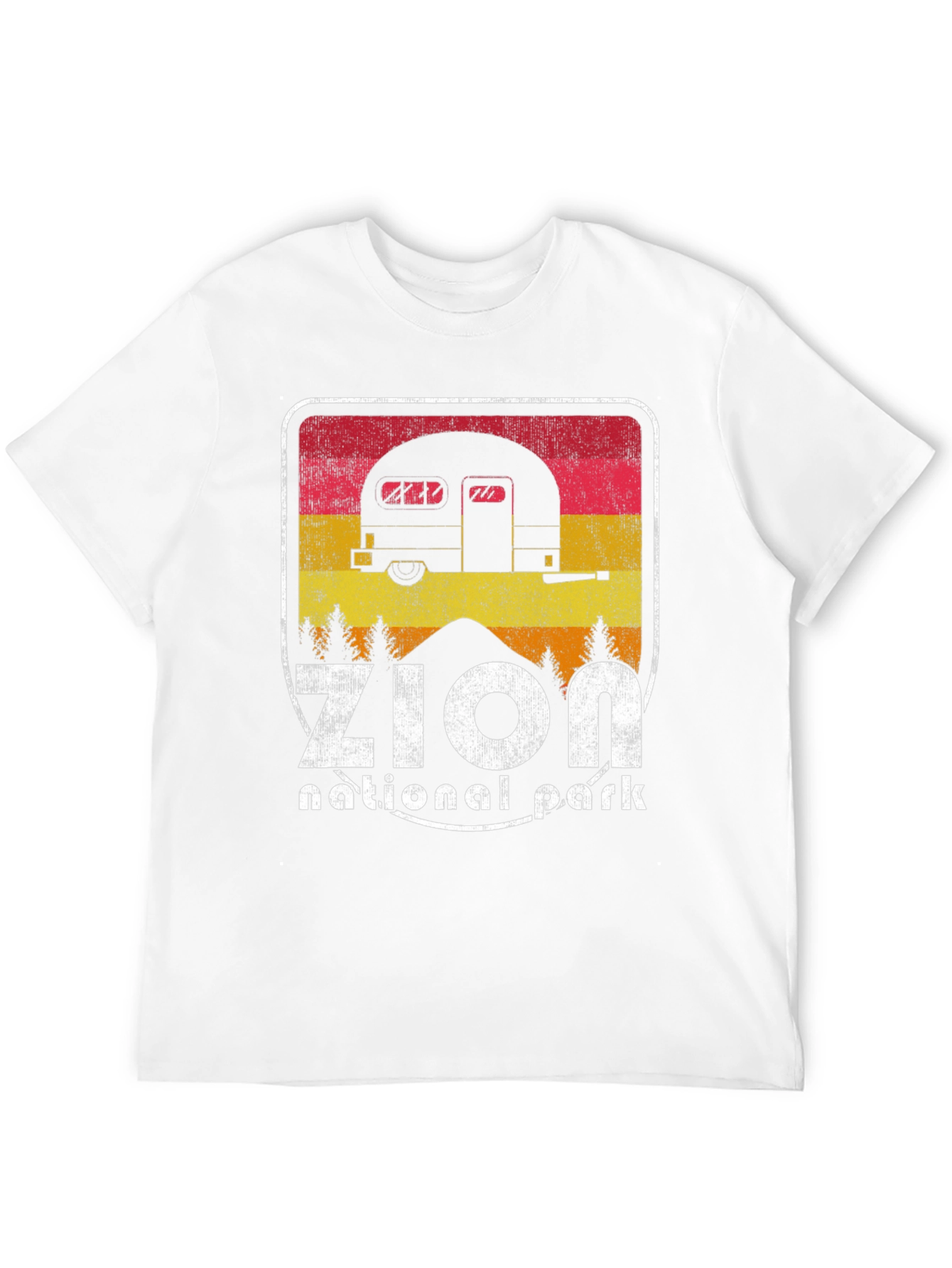 Zion National Park Retro Camper T-Shirt