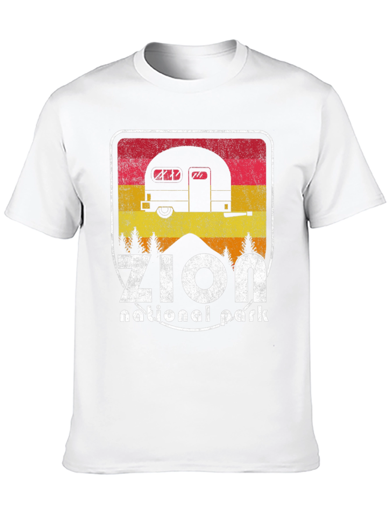 Zion National Park Retro Camper T-Shirt