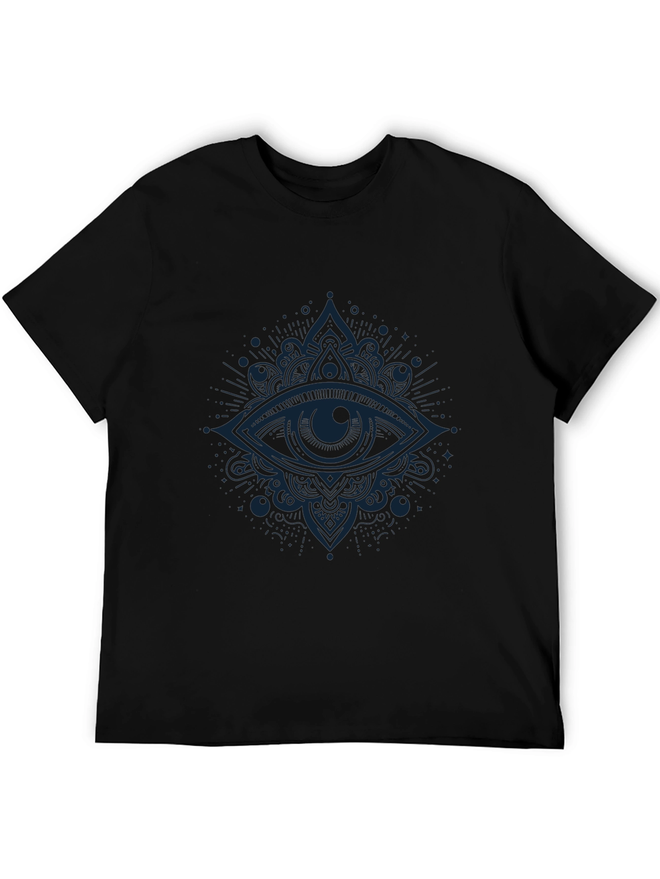All Seeing Eye Graphic Tee - Black