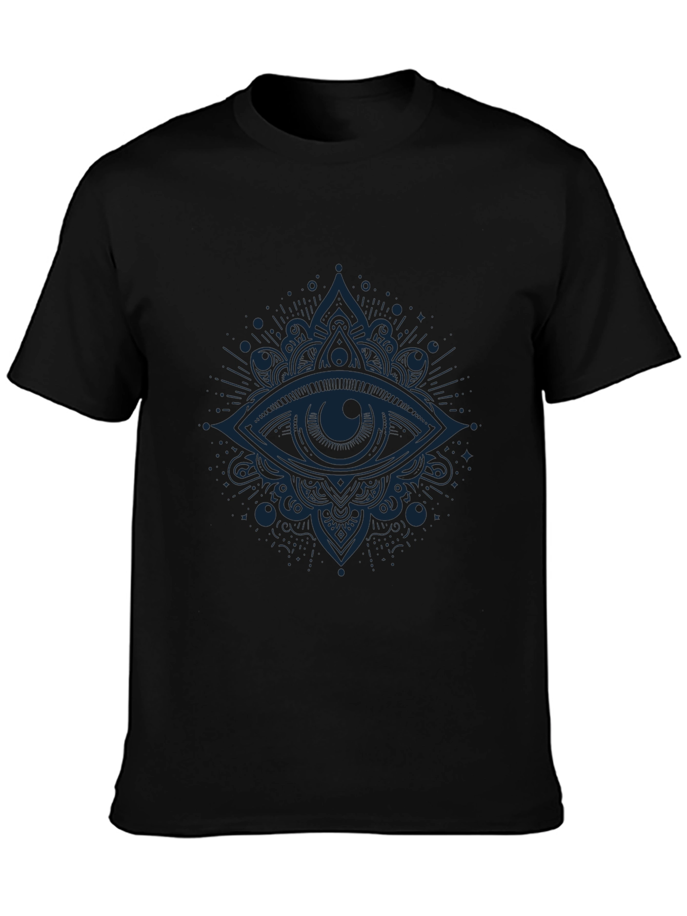All Seeing Eye Graphic Tee - Black