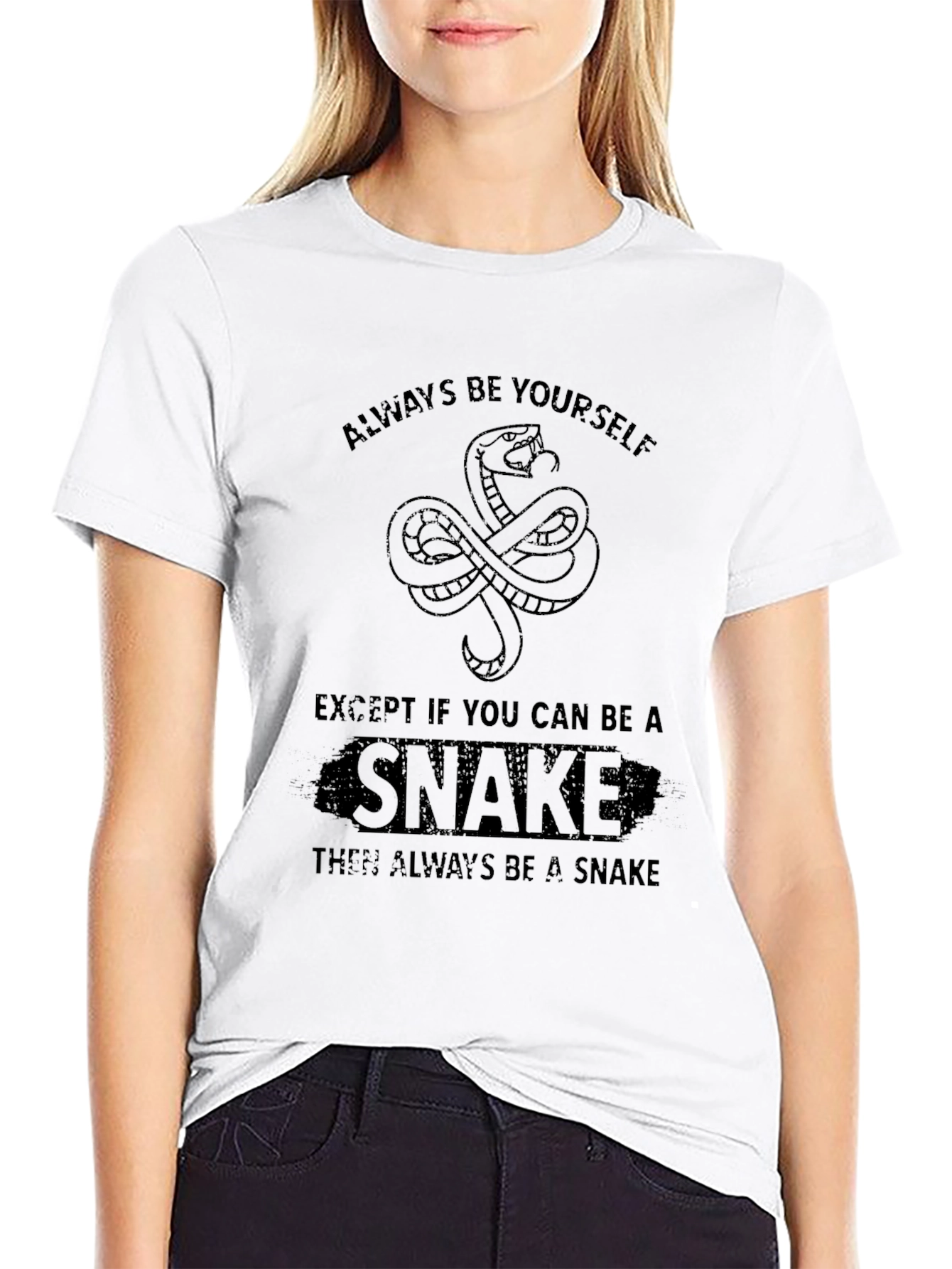 Always Be a Snake Graphic Tee