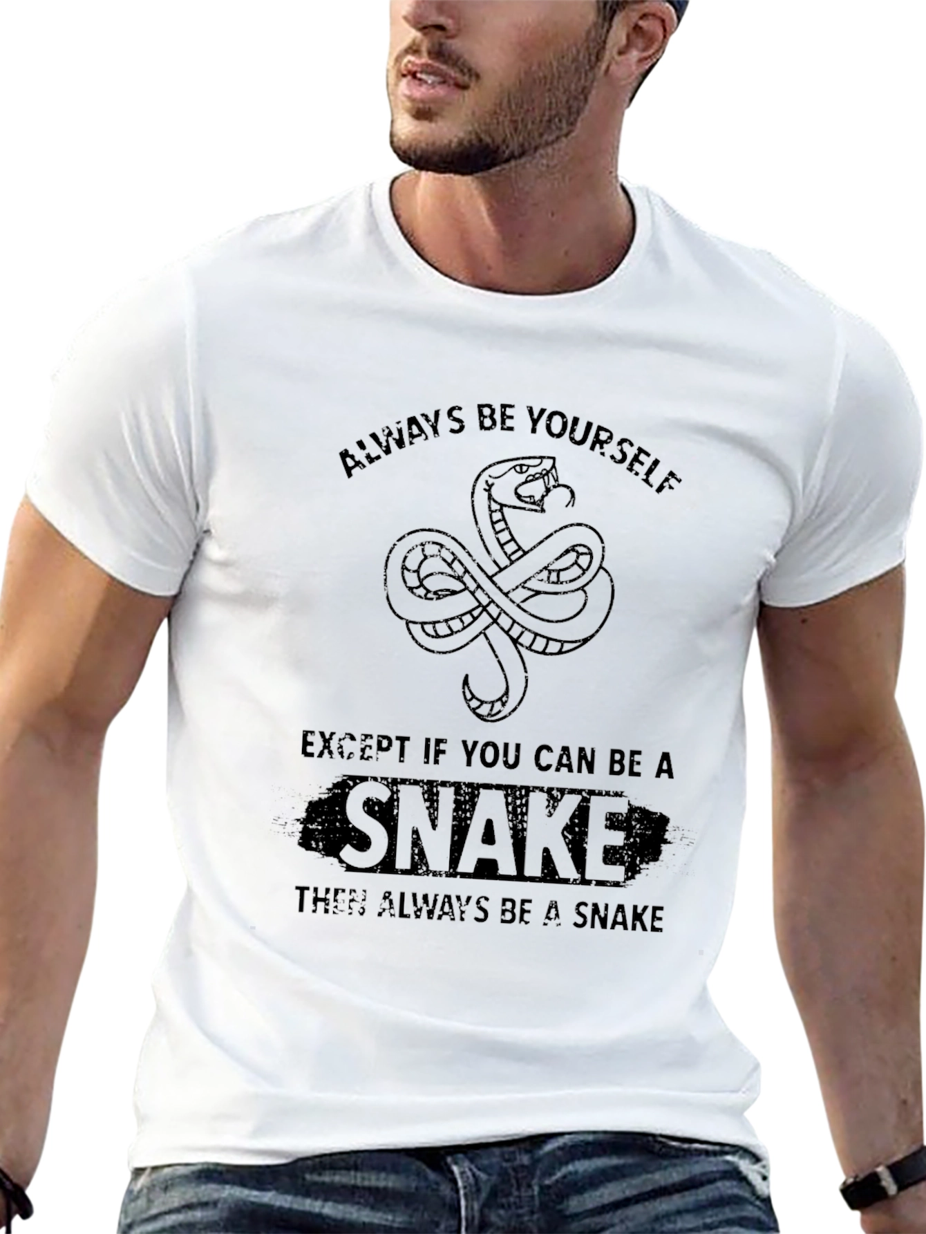 Always Be a Snake Graphic Tee