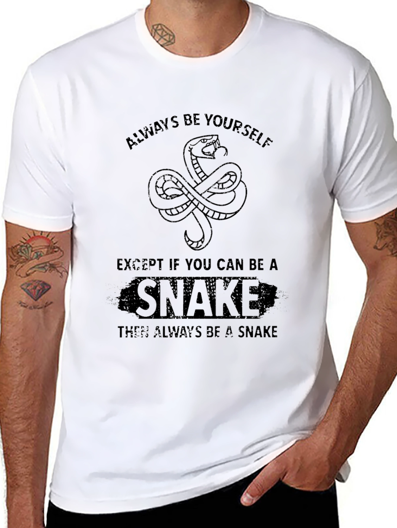 Always Be a Snake Graphic Tee