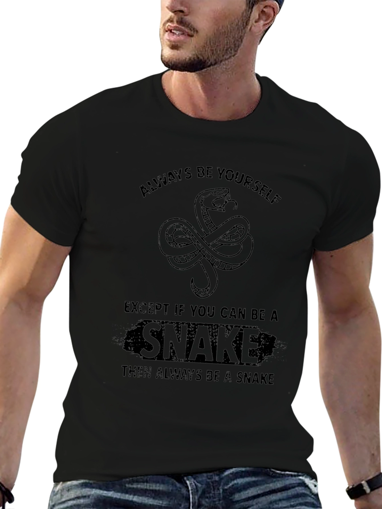 Always Be a Snake Graphic Tee