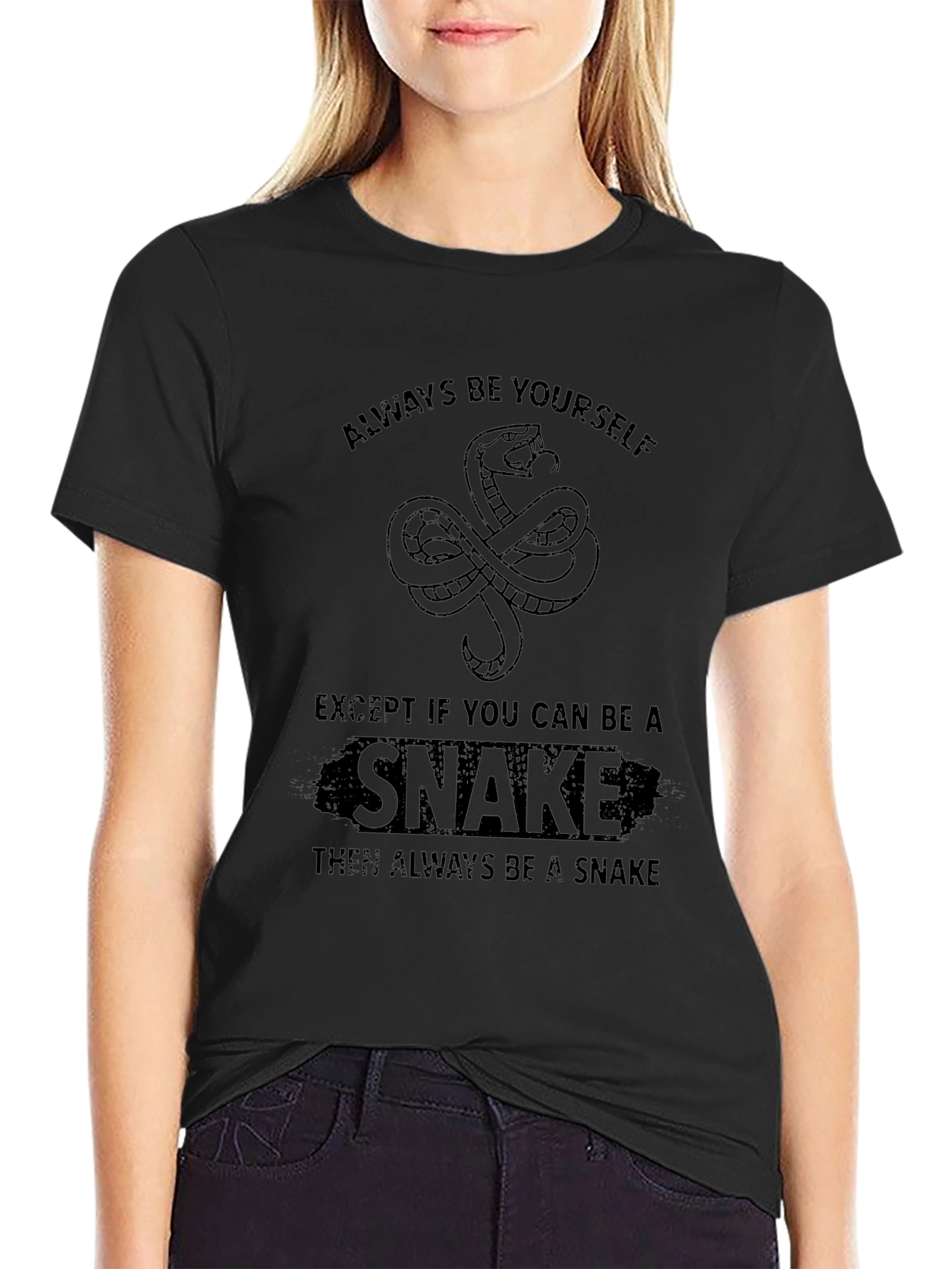 Always Be a Snake Graphic Tee