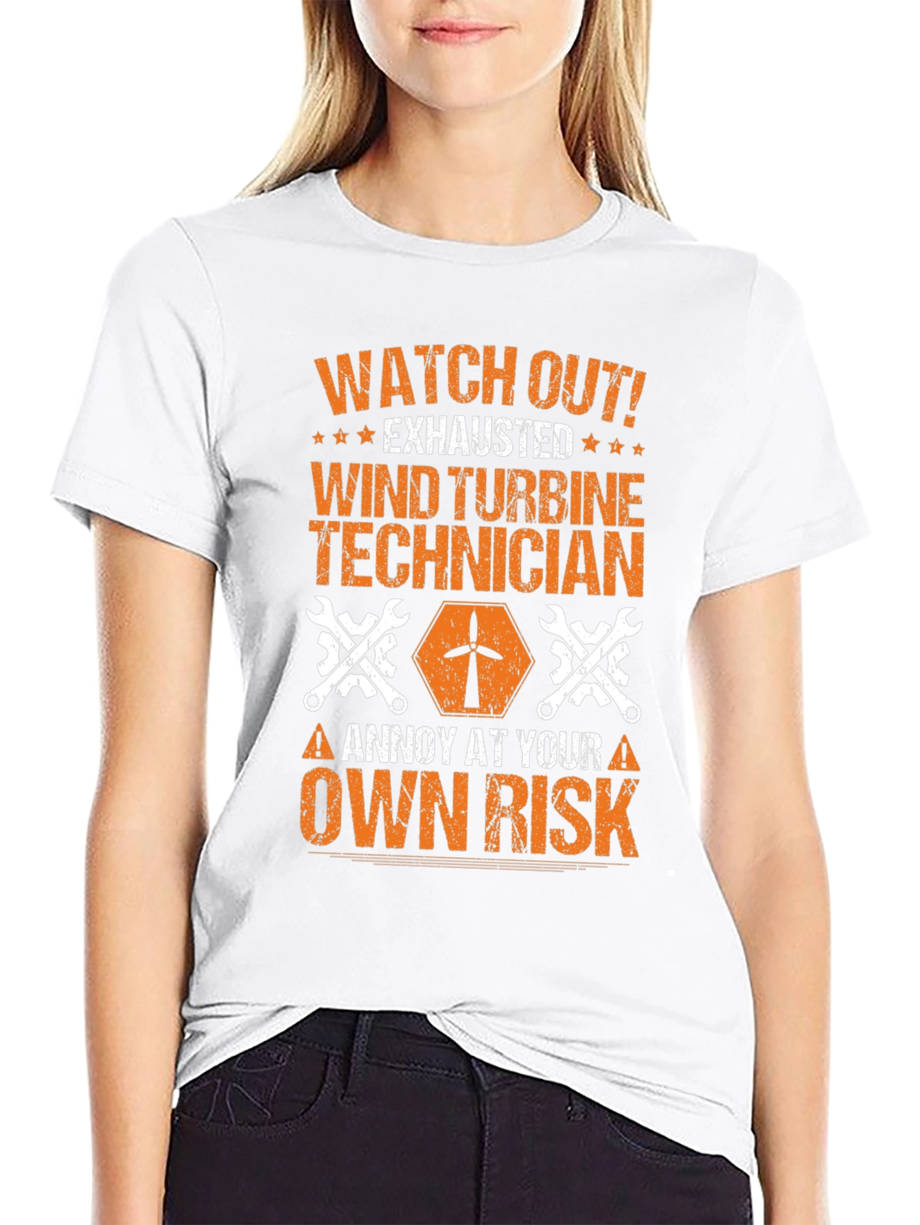 Wind Turbine Technician T-Shirt: Annoy at Your Own Risk