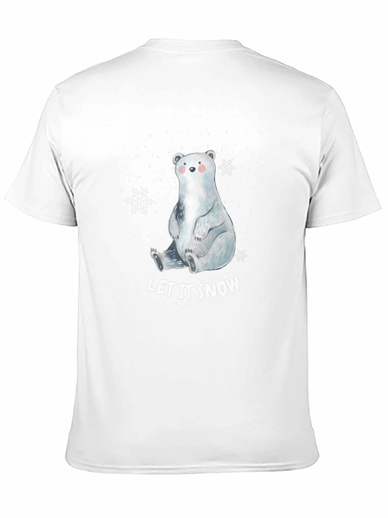 Winter Bear Graphic Tee - Let It Snow