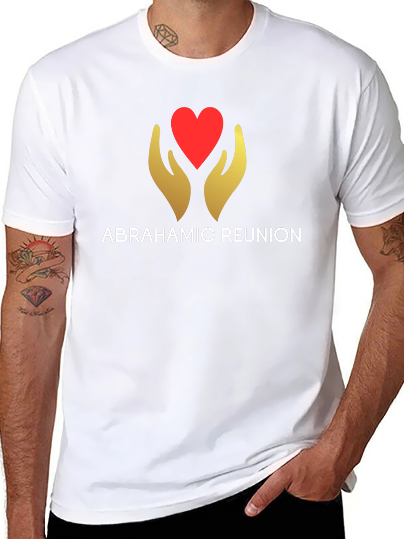 Abrahamic Reunion T-Shirt - Unity Design