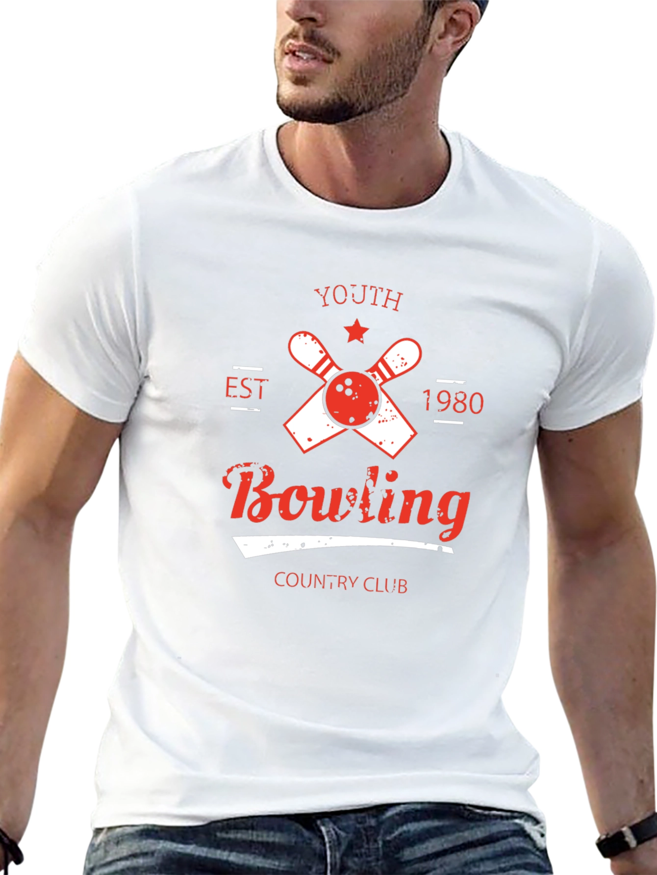 Youth Bowling Country Club Black T-Shirt