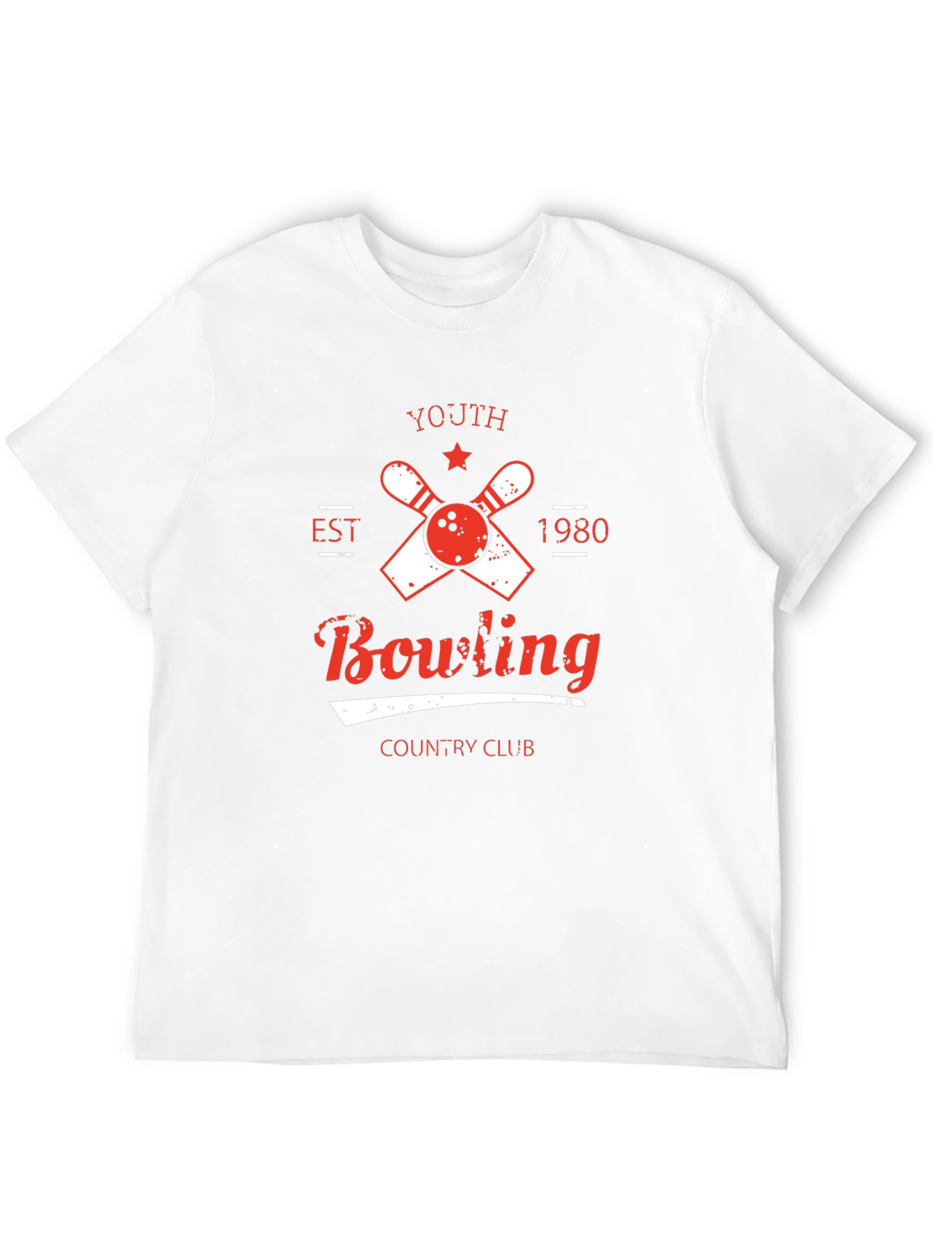 Youth Bowling Country Club Black T-Shirt