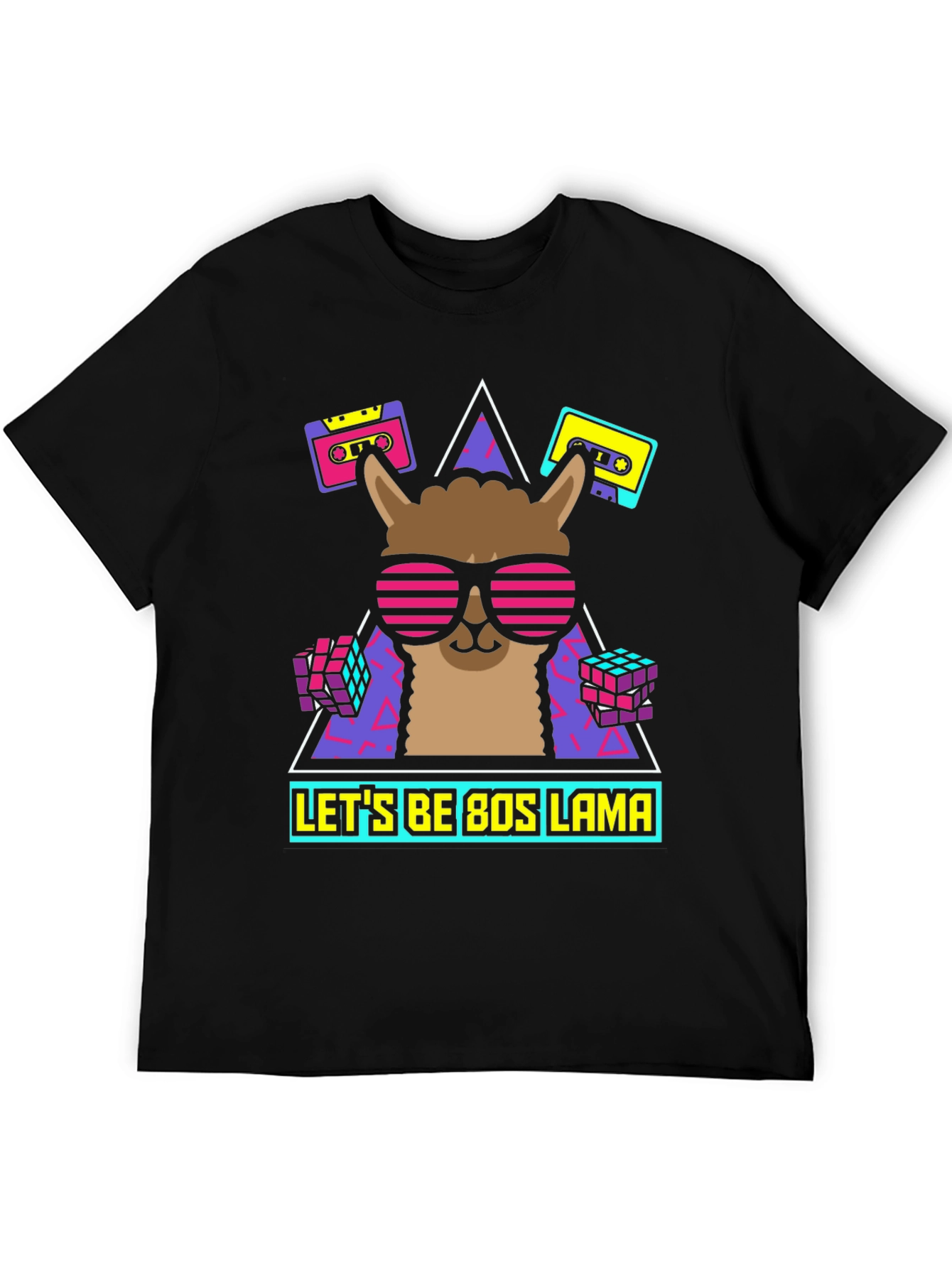 80s Llama T-Shirt - Retro Style