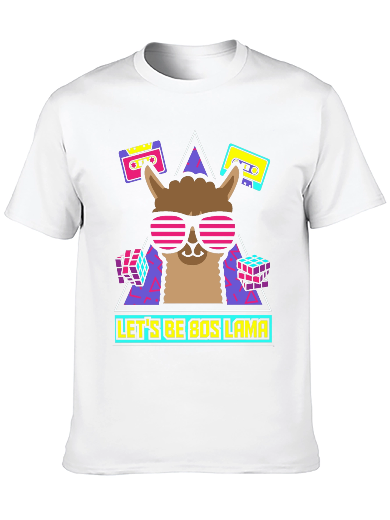 80s Llama T-Shirt - Retro Style