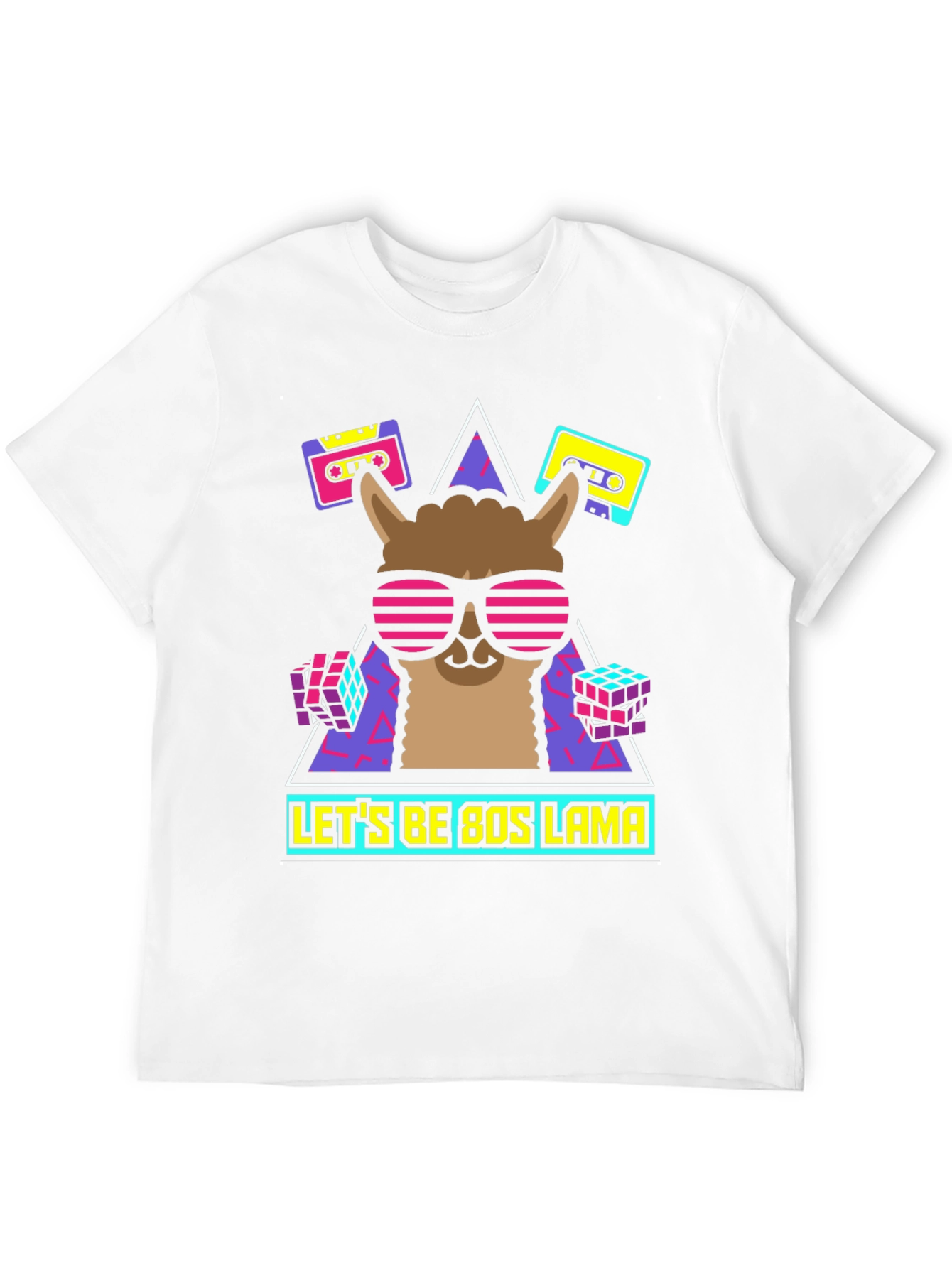 80s Llama T-Shirt - Retro Style