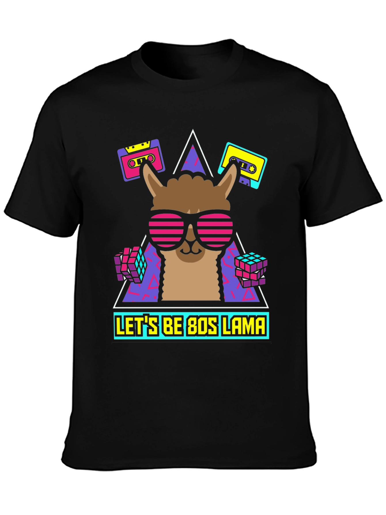 80s Llama T-Shirt - Retro Style