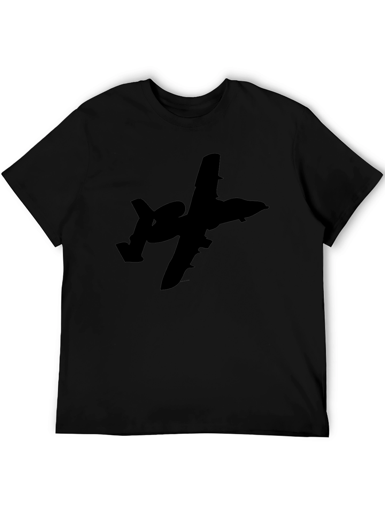 A-10 Warthog Silhouette Black T-Shirt