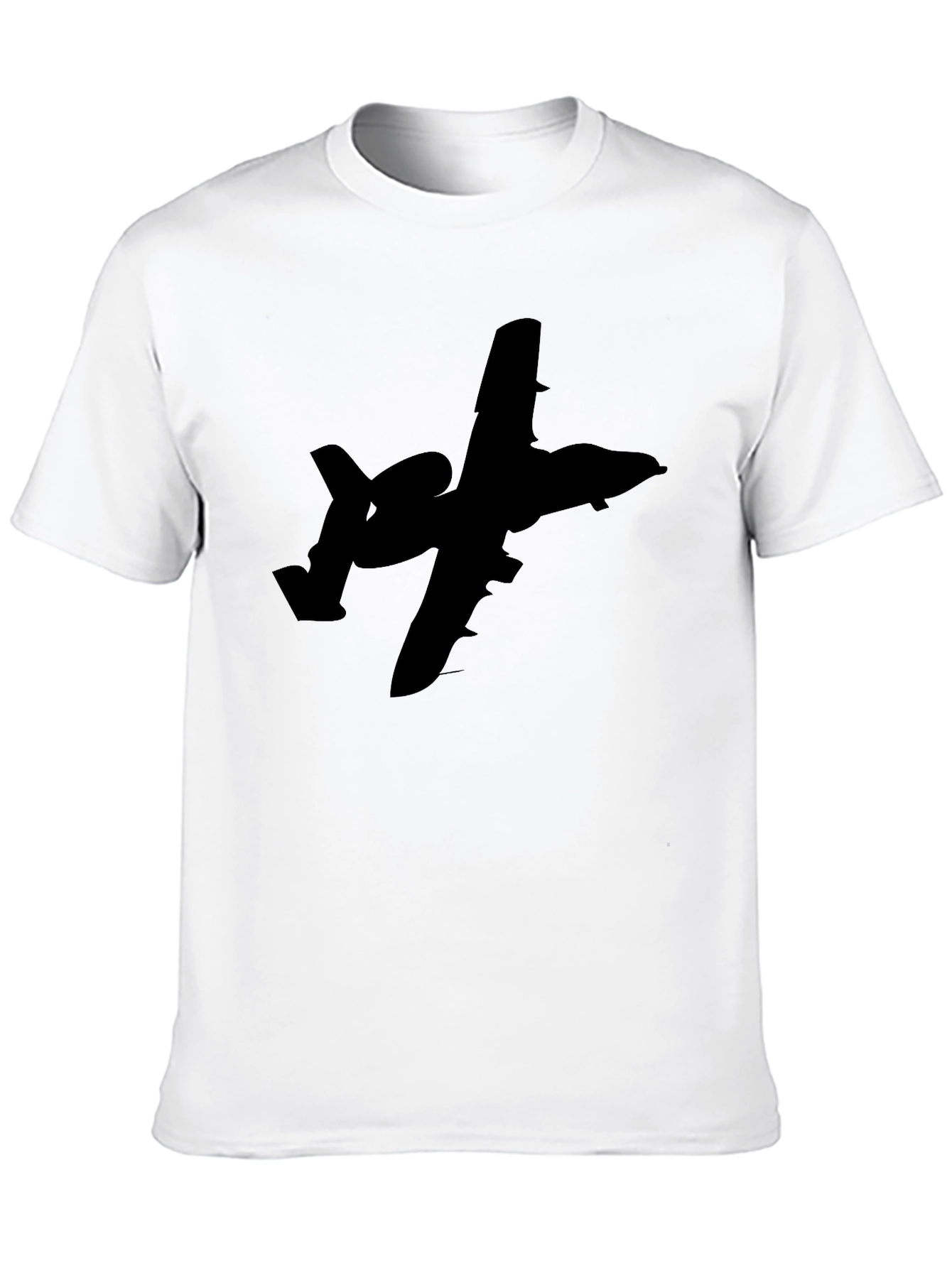 A-10 Warthog Silhouette Black T-Shirt