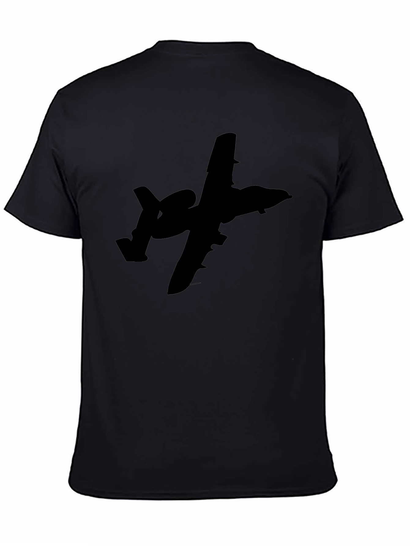 A-10 Warthog Silhouette Black T-Shirt