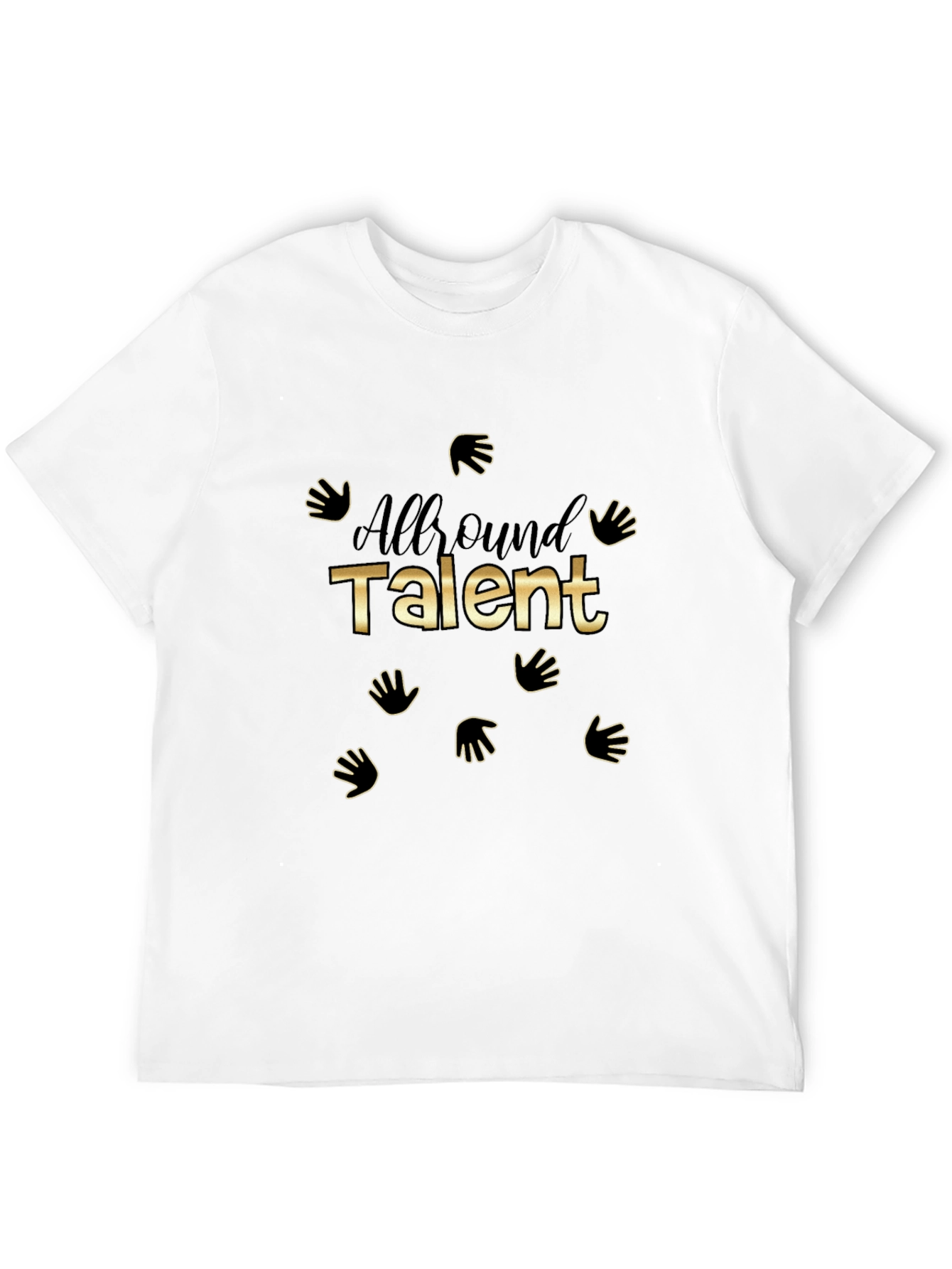 All-Around Talent Black Graphic Tee