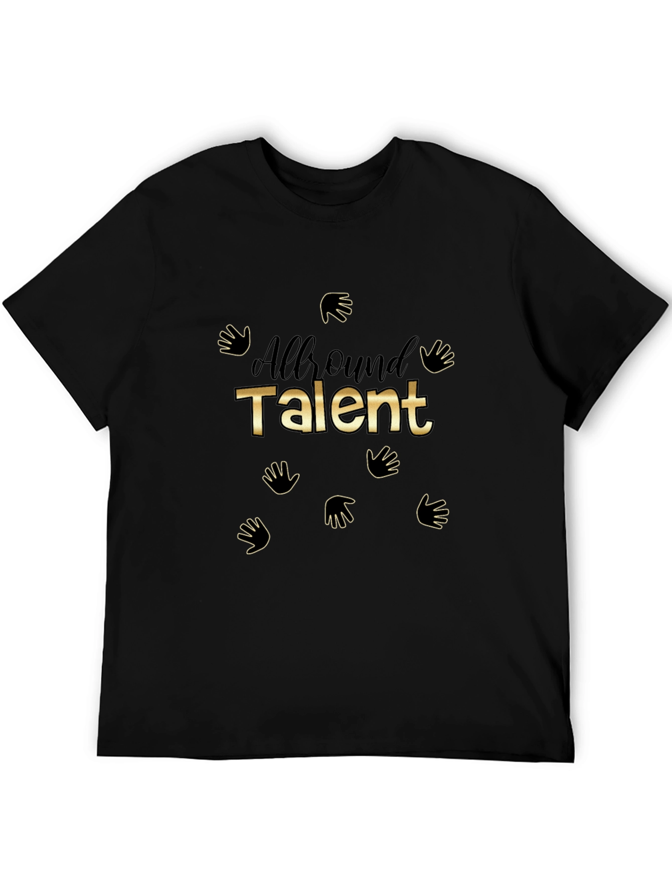 All-Around Talent Black Graphic Tee