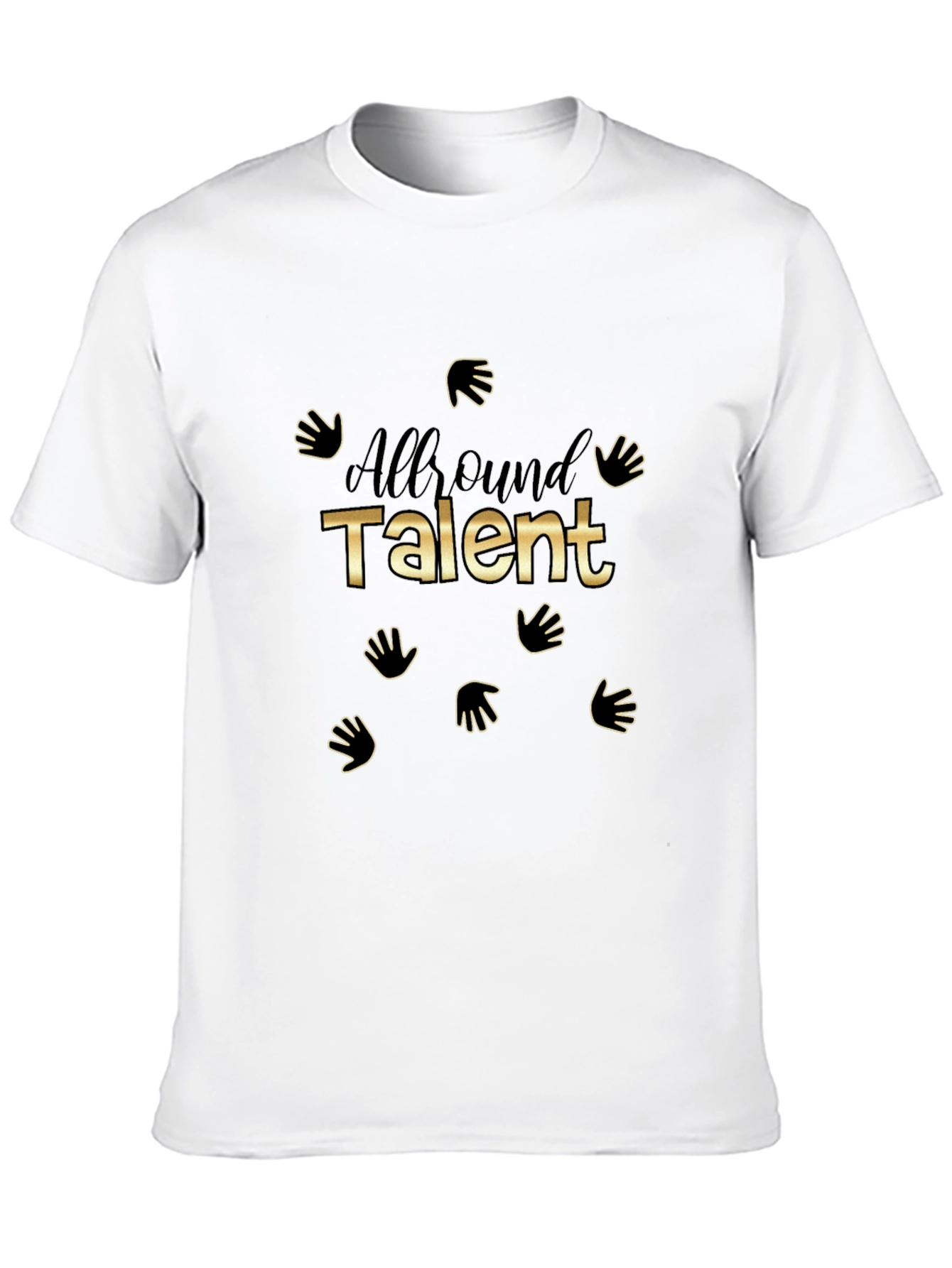 All-Around Talent Black Graphic Tee