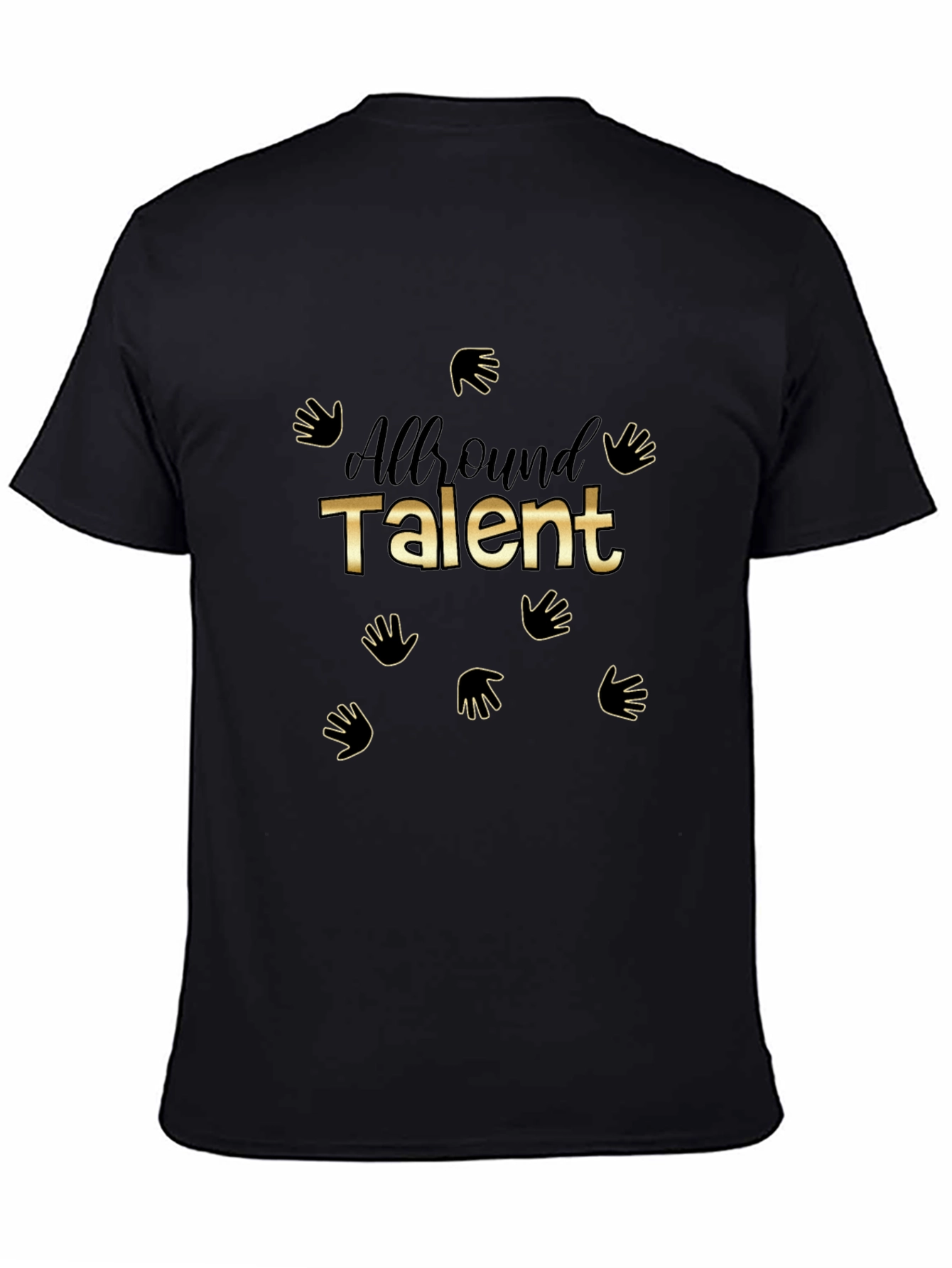 All-Around Talent Black Graphic Tee