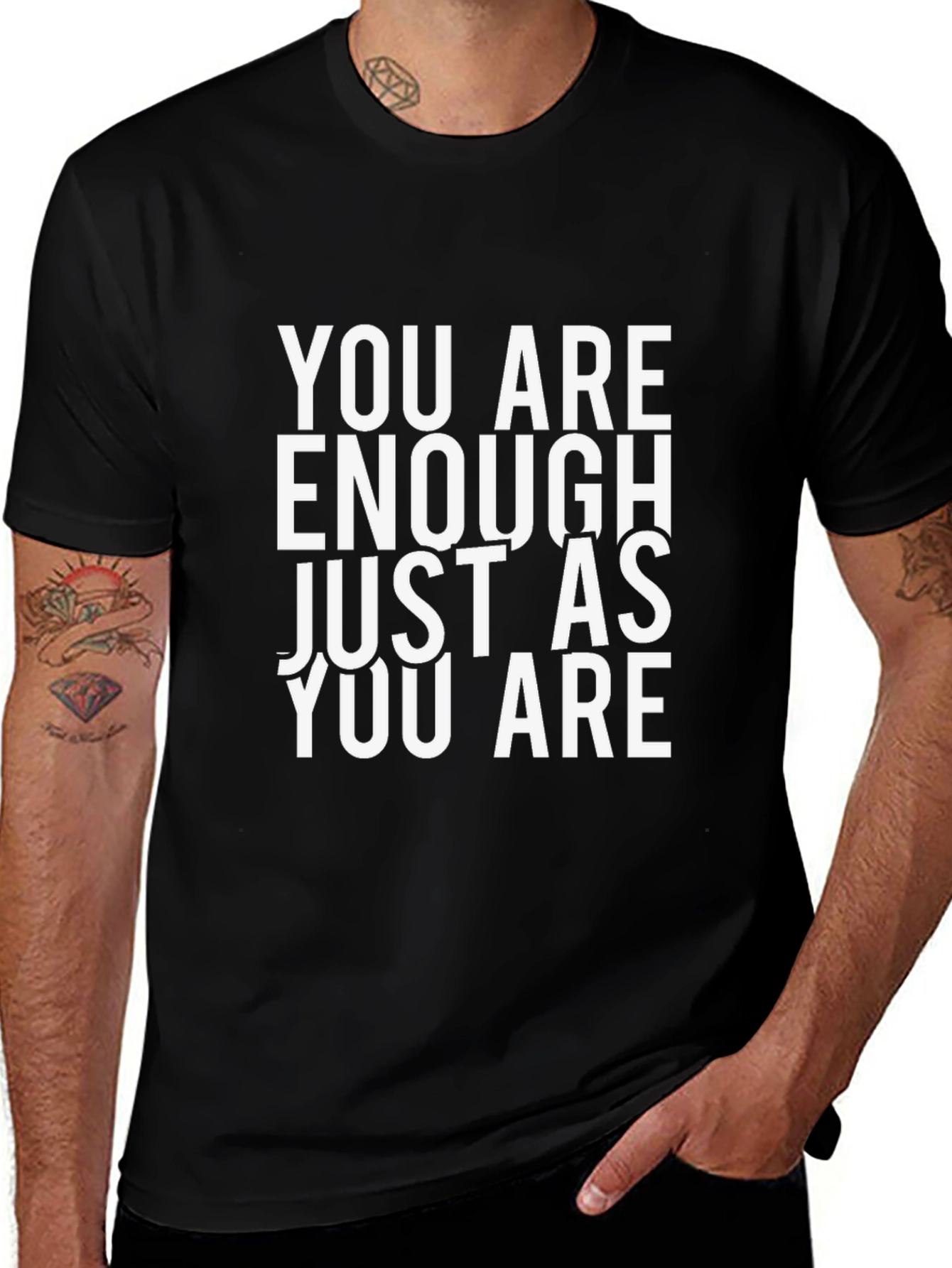 You Are Enough T-Shirt - Motivational Tee