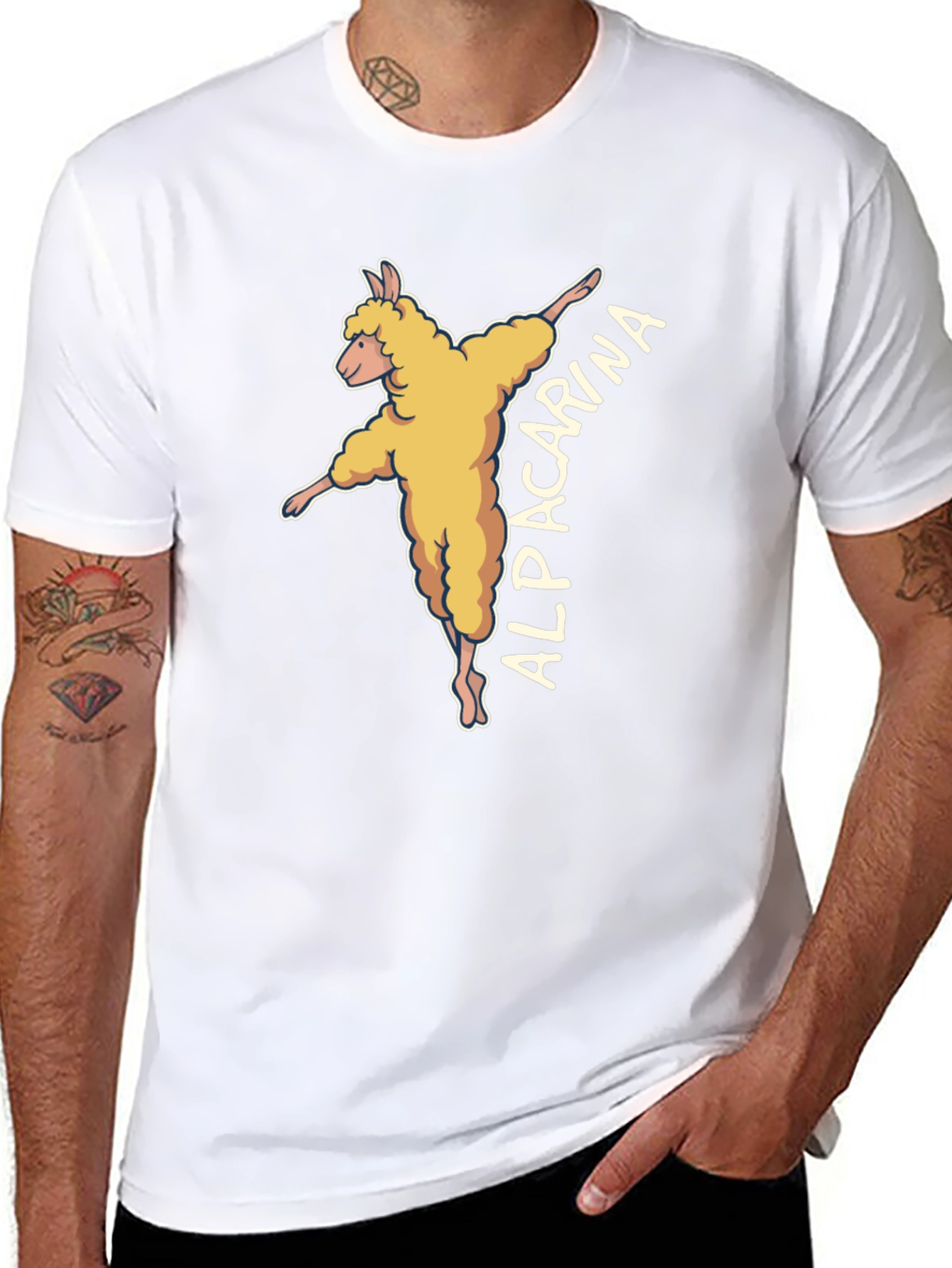Alpaca Dance T-Shirt - Fun & Unique Design