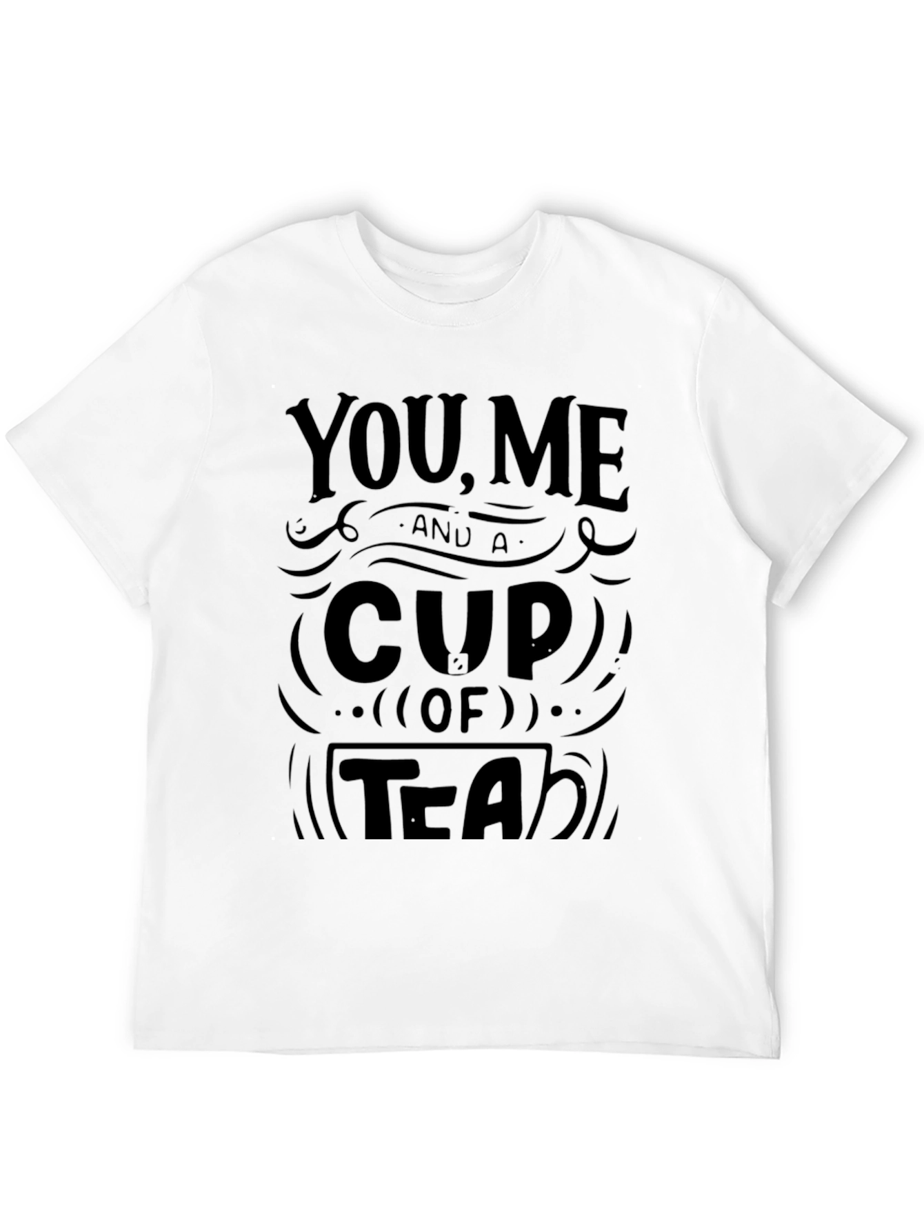 You Me & Tea Graphic Tee - Relaxed Style