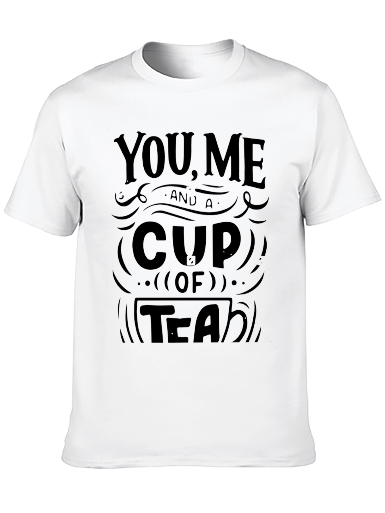 You Me & Tea Graphic Tee - Relaxed Style