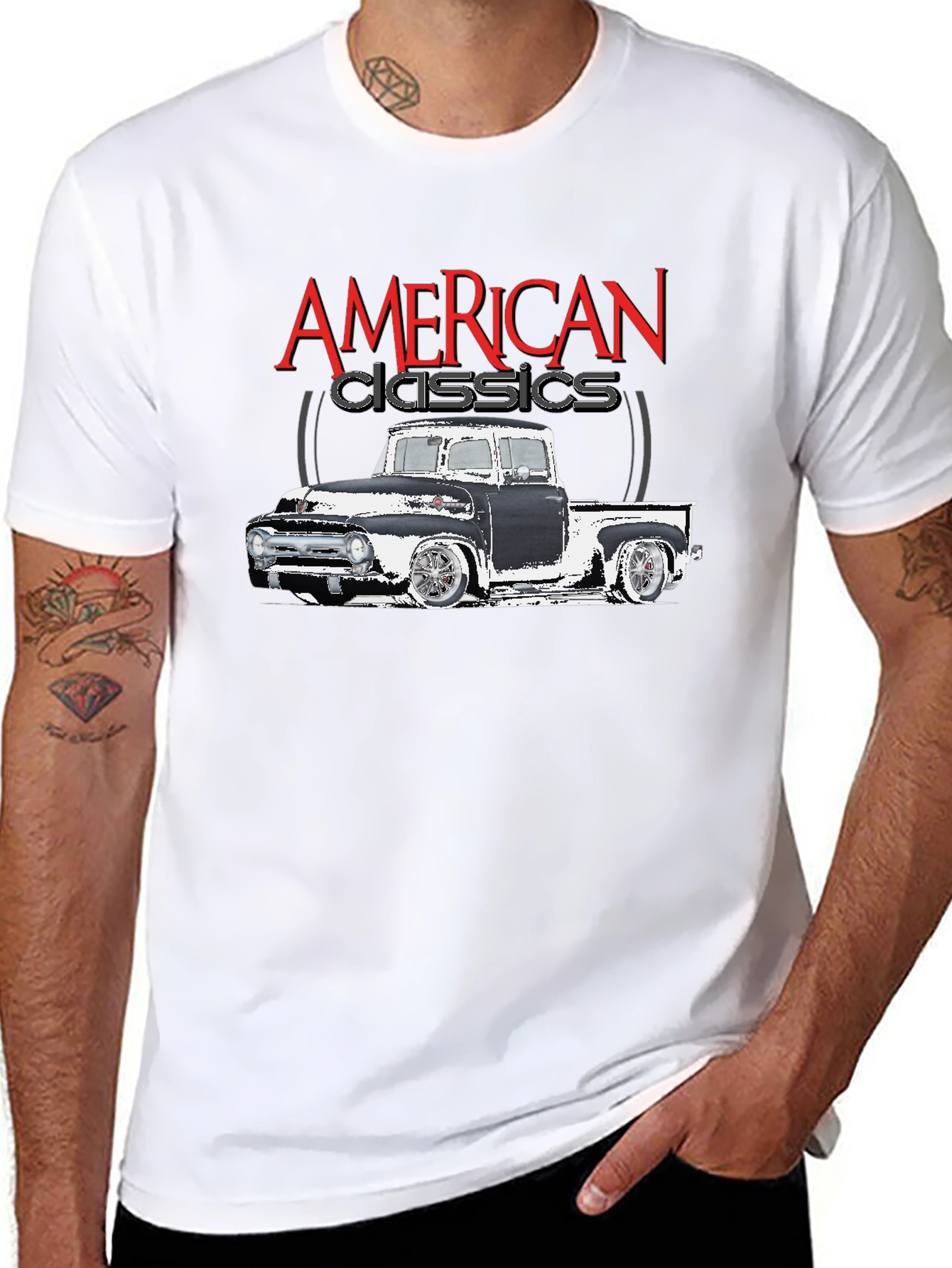 American Classics Truck Black T-Shirt