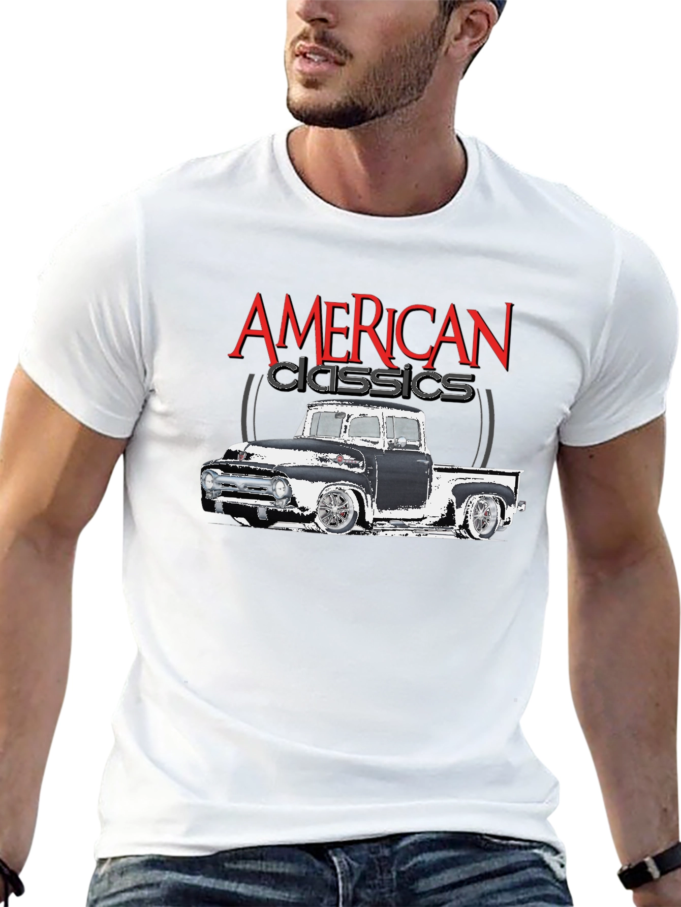 American Classics Truck Black T-Shirt