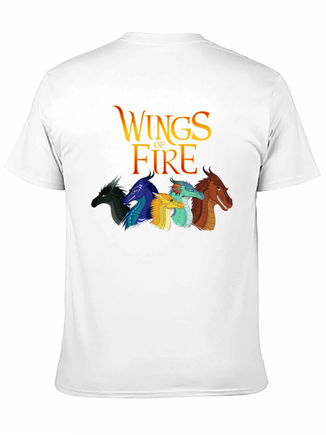 Wings of Fire Graphic Tee - Black