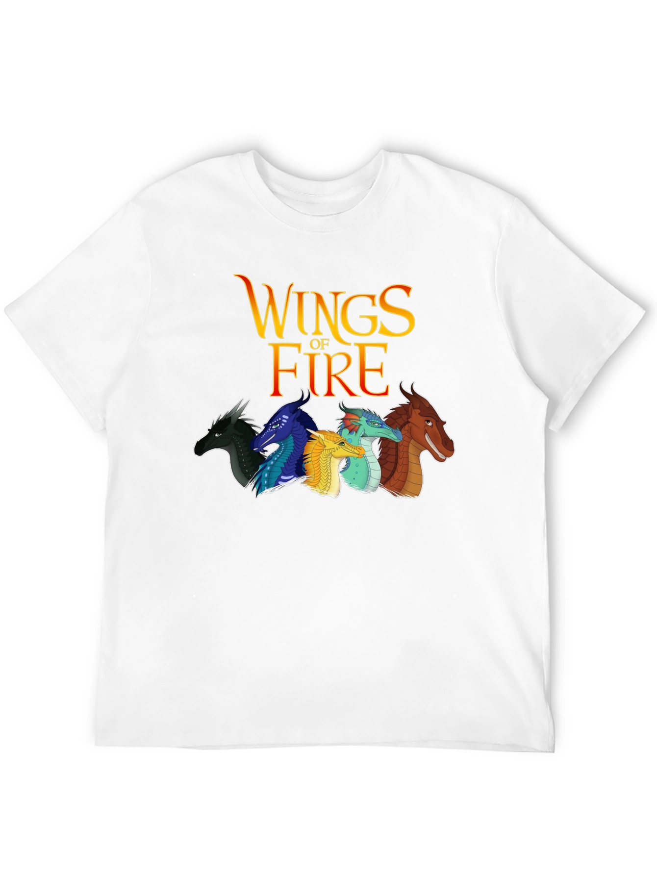 Wings of Fire Graphic Tee - Black