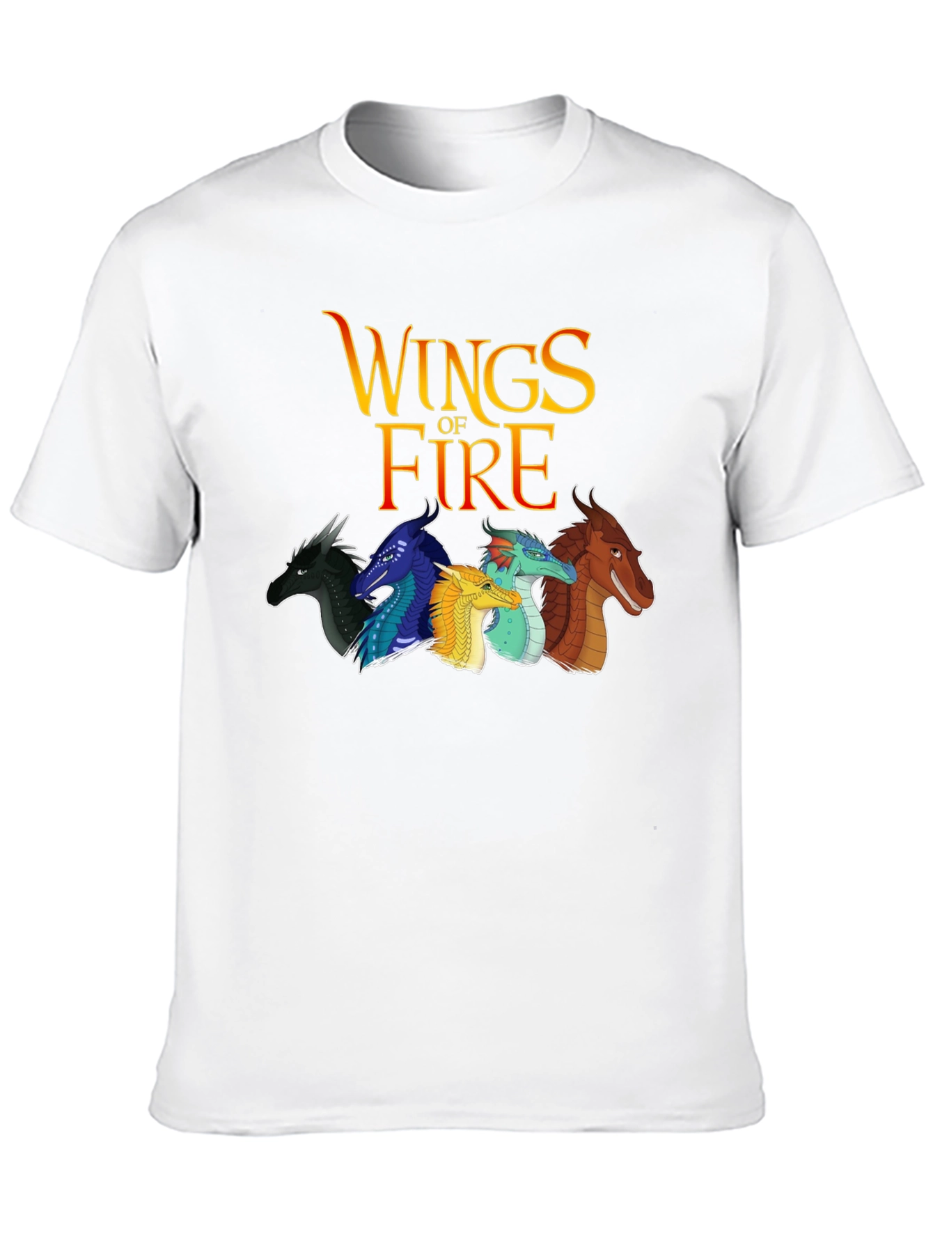 Wings of Fire Graphic Tee - Black