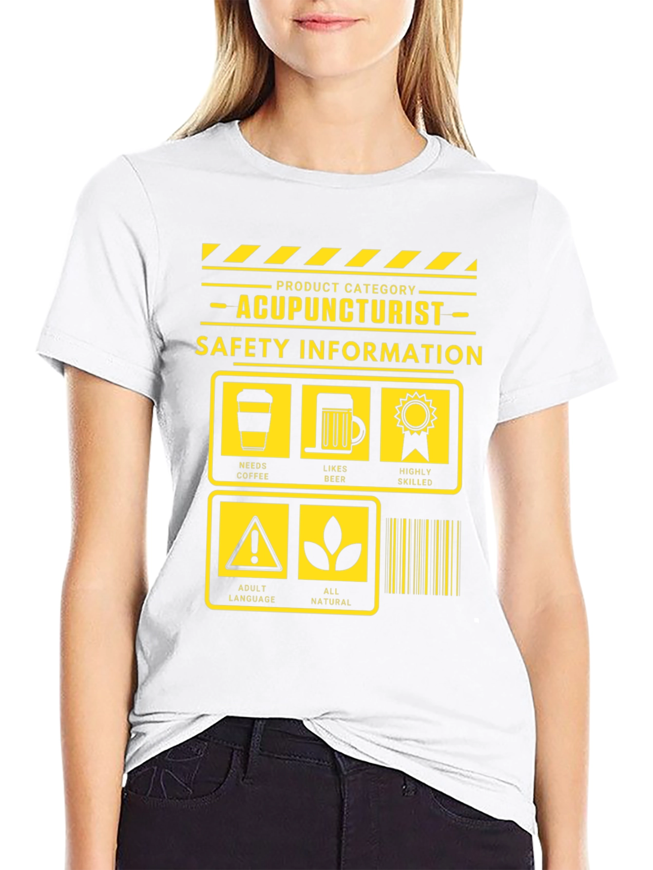 Acupuncturist Safety Information Graphic Tee