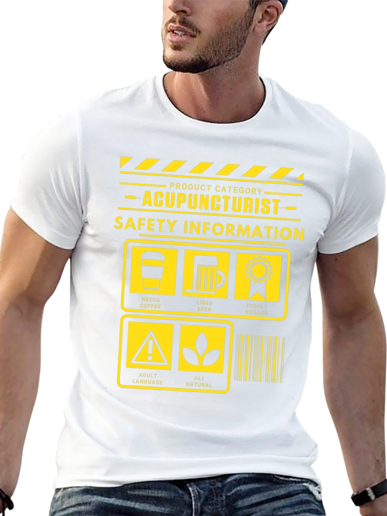 Acupuncturist Safety Information Graphic Tee