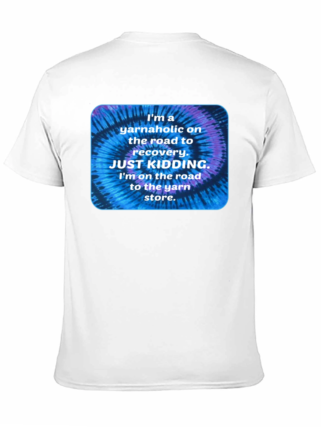 Yarnaholic T-Shirt: Funny Knitting Crochet Tee