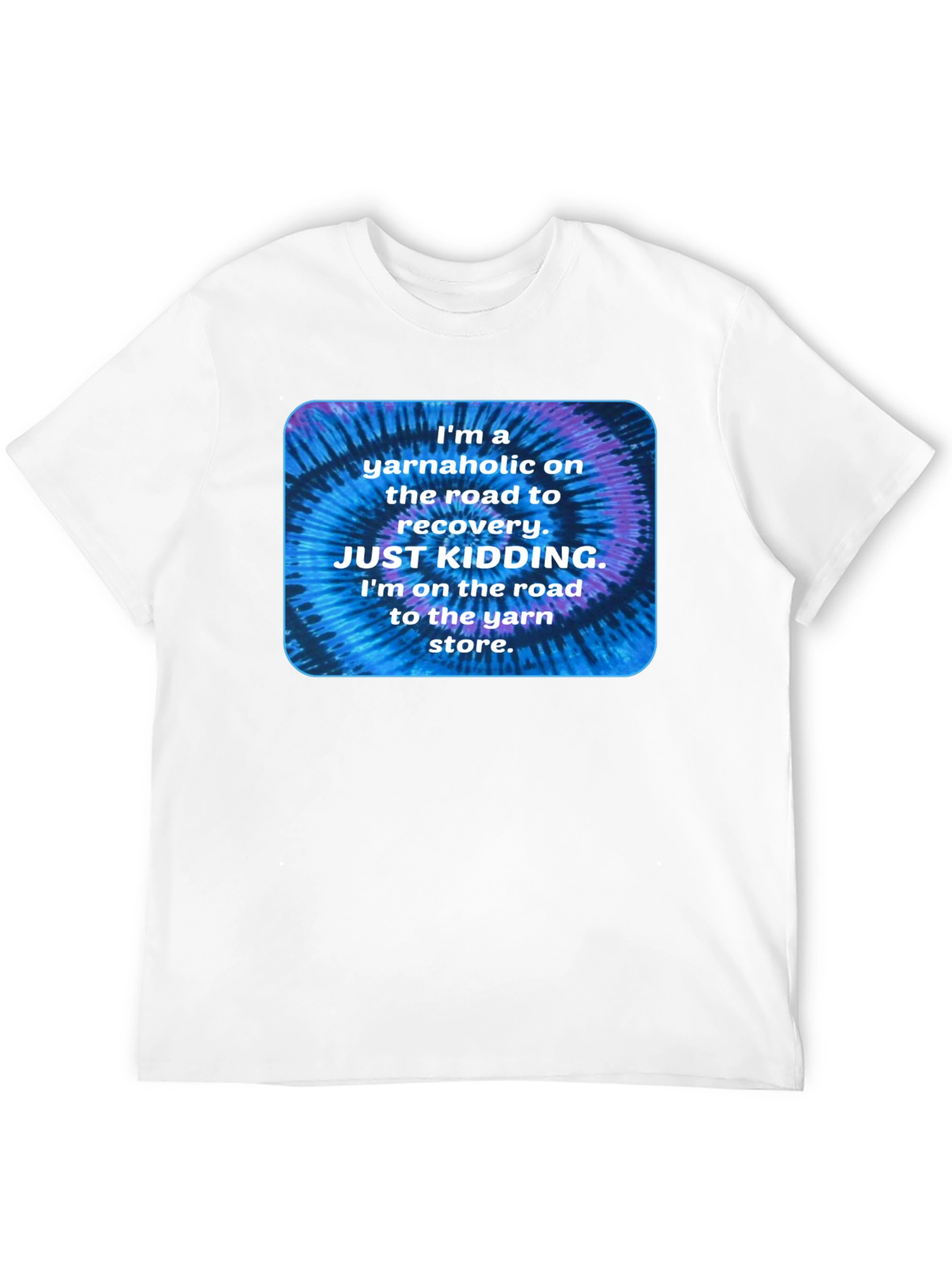 Yarnaholic T-Shirt: Funny Knitting Crochet Tee