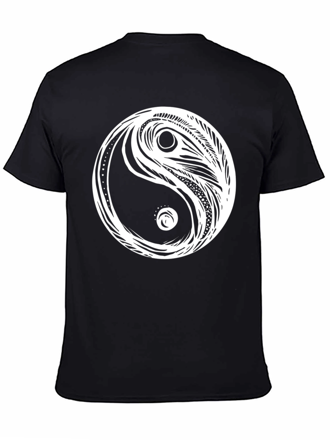 Yin Yang Graphic Tee - Stylish Comfort