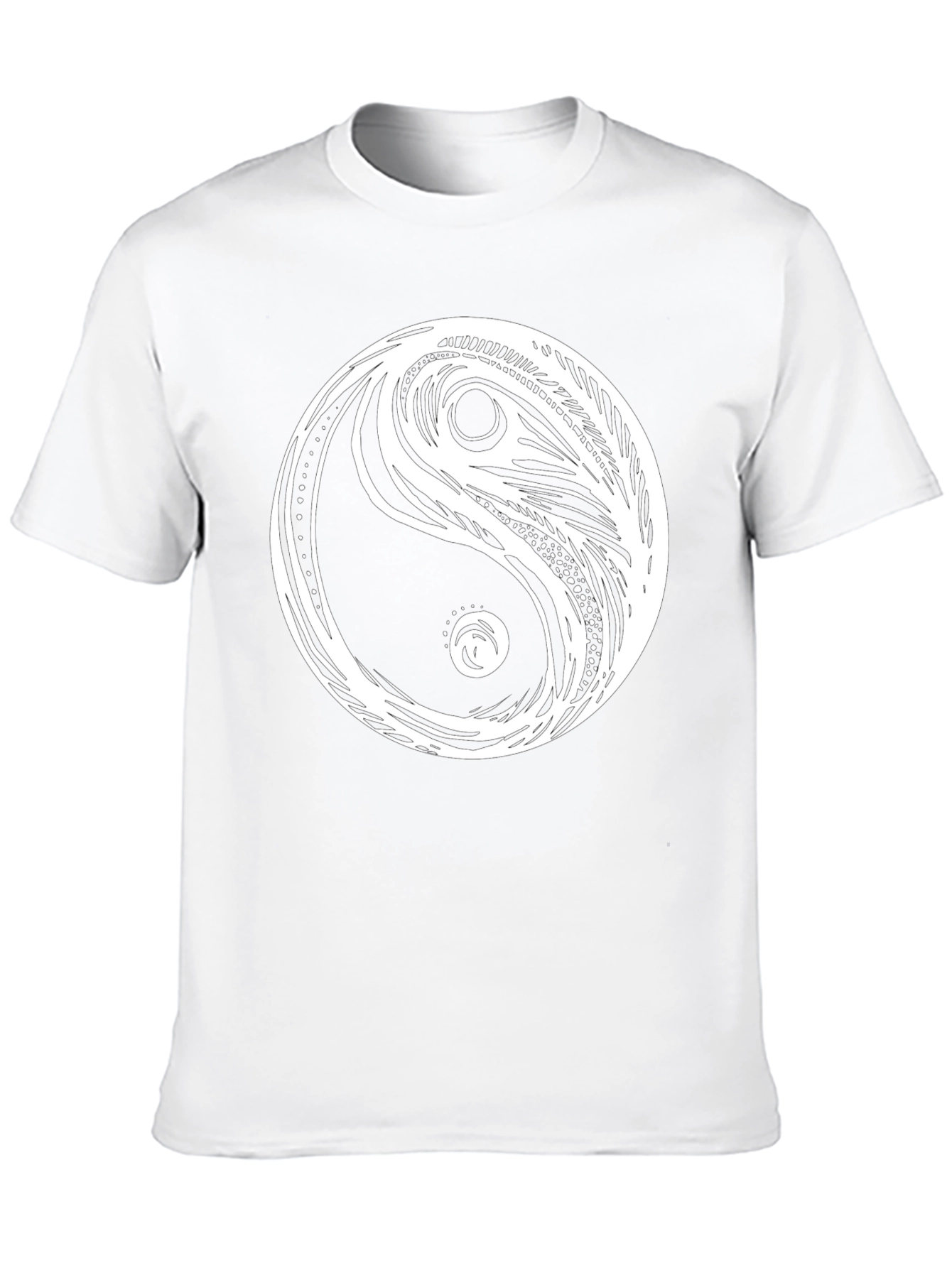 Yin Yang Graphic Tee - Stylish Comfort
